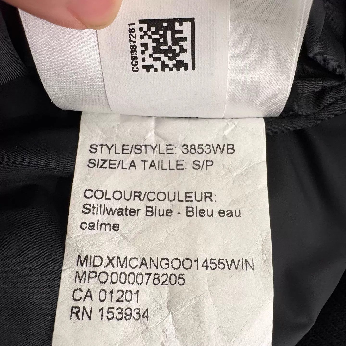 Canada Goose Canada Goose Pilot Down Jacket Blue S 3853wb Size US S / EU 44-46 / 1 - 6 Thumbnail