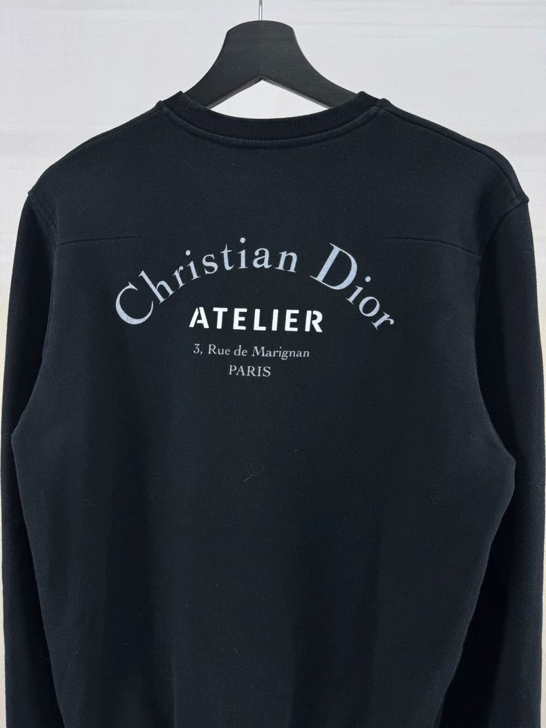 Dior Dior Christian Atelier Black Sweatshirt M-2505 Size US M / EU 48-50 / 2 - 4 Thumbnail