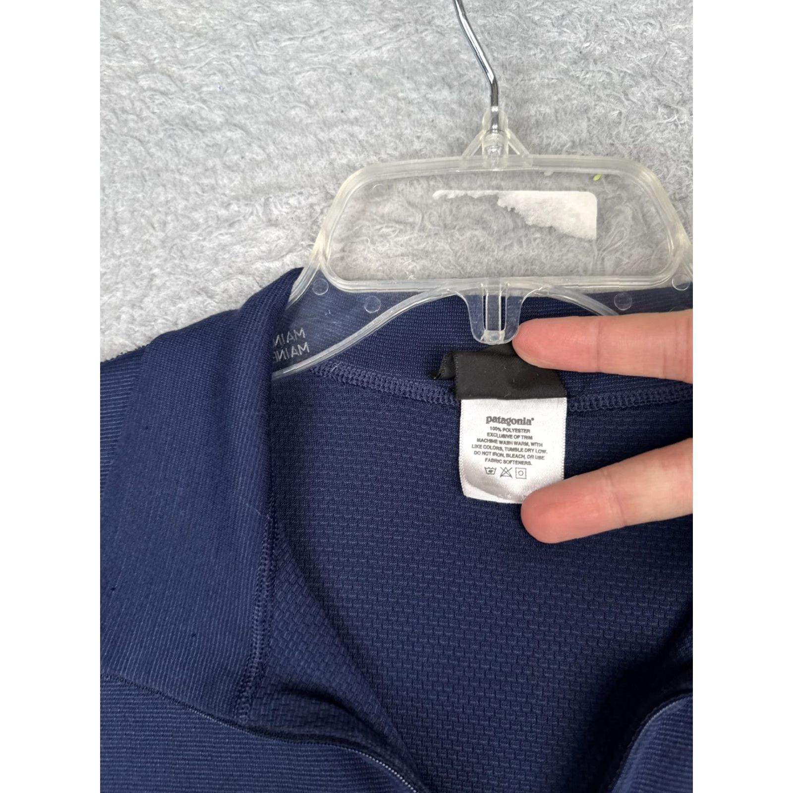 Patagonia VINTAGE Patagonia Shirt Mens Large Blue Long Sleeve 1/2 Zip Capilene USA Thermal Size US L / EU 52-54 / 3 - 7 Thumbnail