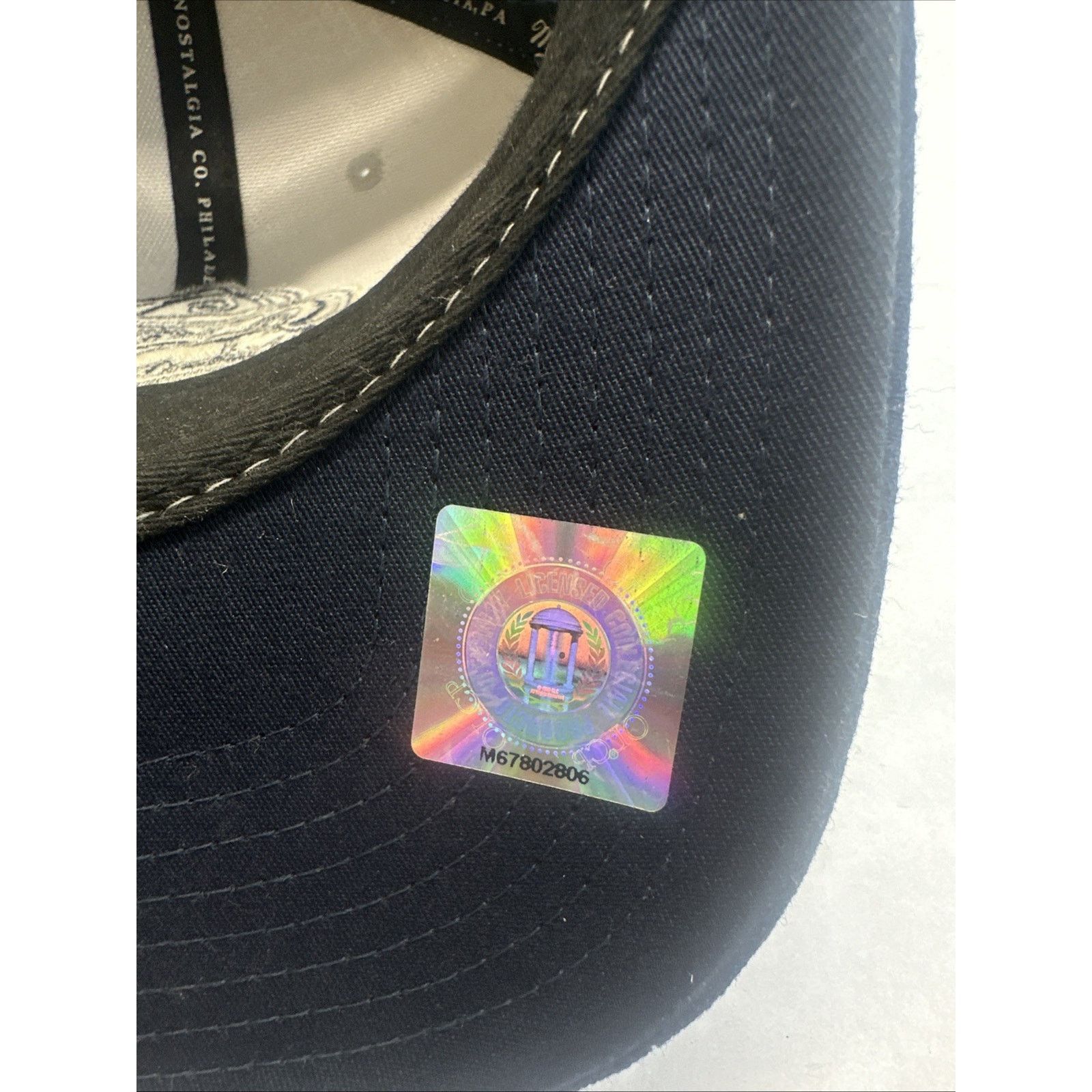 Top Of The World Vintage Georgetown adjustable Blue Gray CapMitchell & Ness Size ONE SIZE - 6 Thumbnail