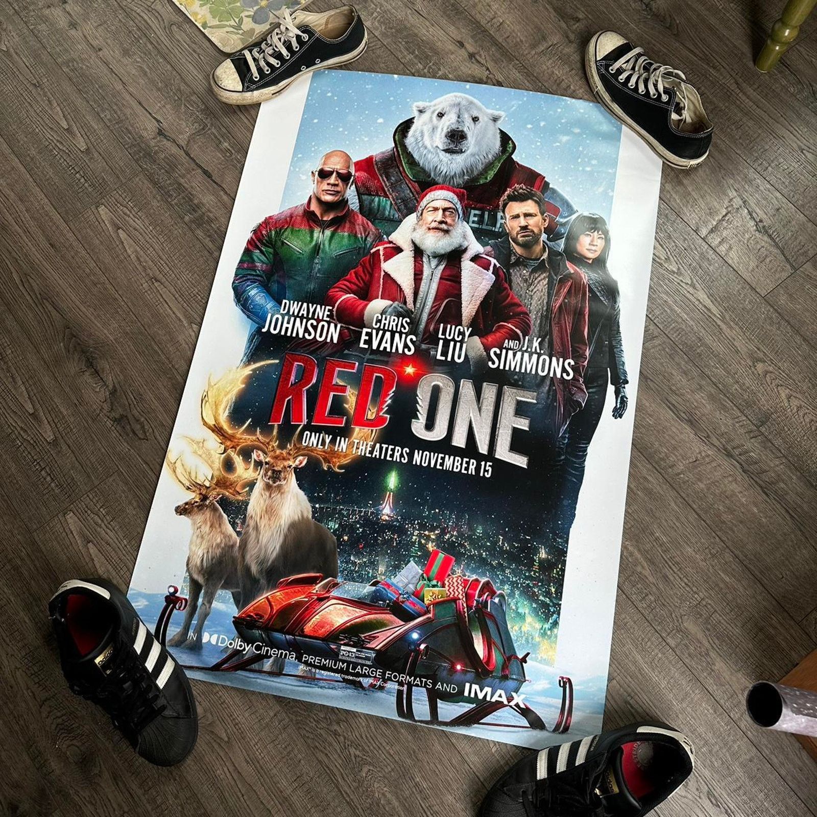 Other Red One Christmas Original 27x40 Movie Poster (2024) Size ONE SIZE - 1 Thumbnail