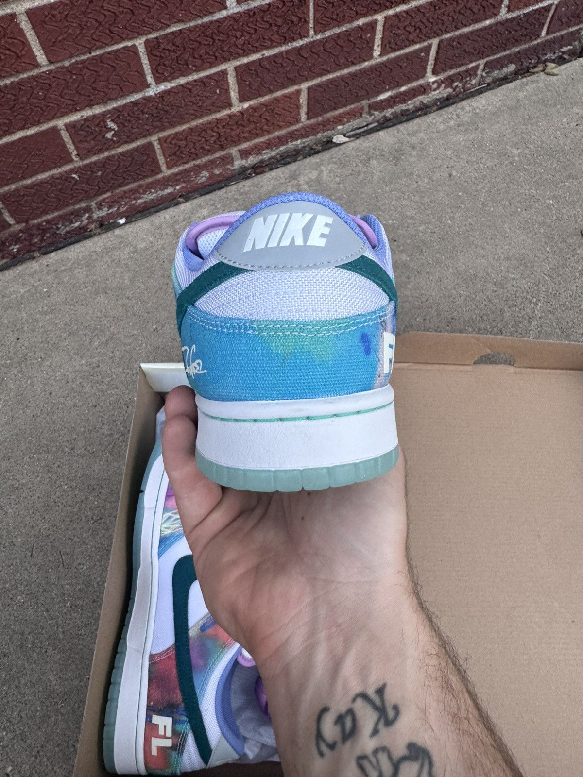 Nike Dunk low “ futura “ Size US 10 / EU 43 - 3 Thumbnail