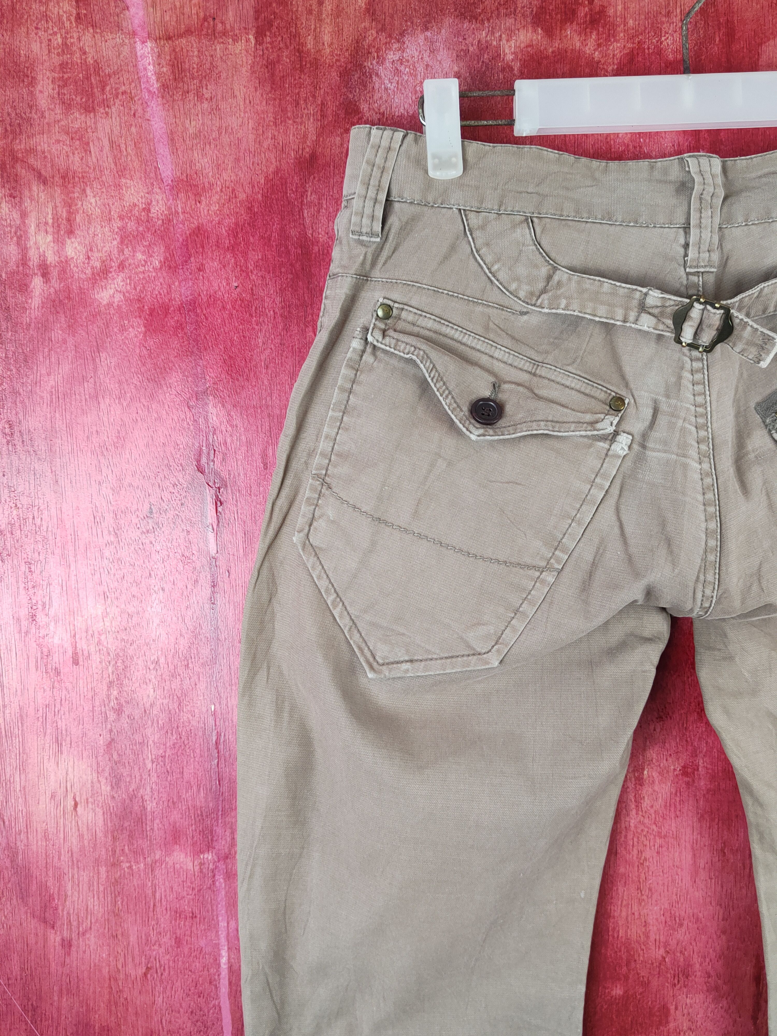 Global Work Global Work Brown Multipocket Casual Pants #S1753 Size US 31 - 8 Thumbnail