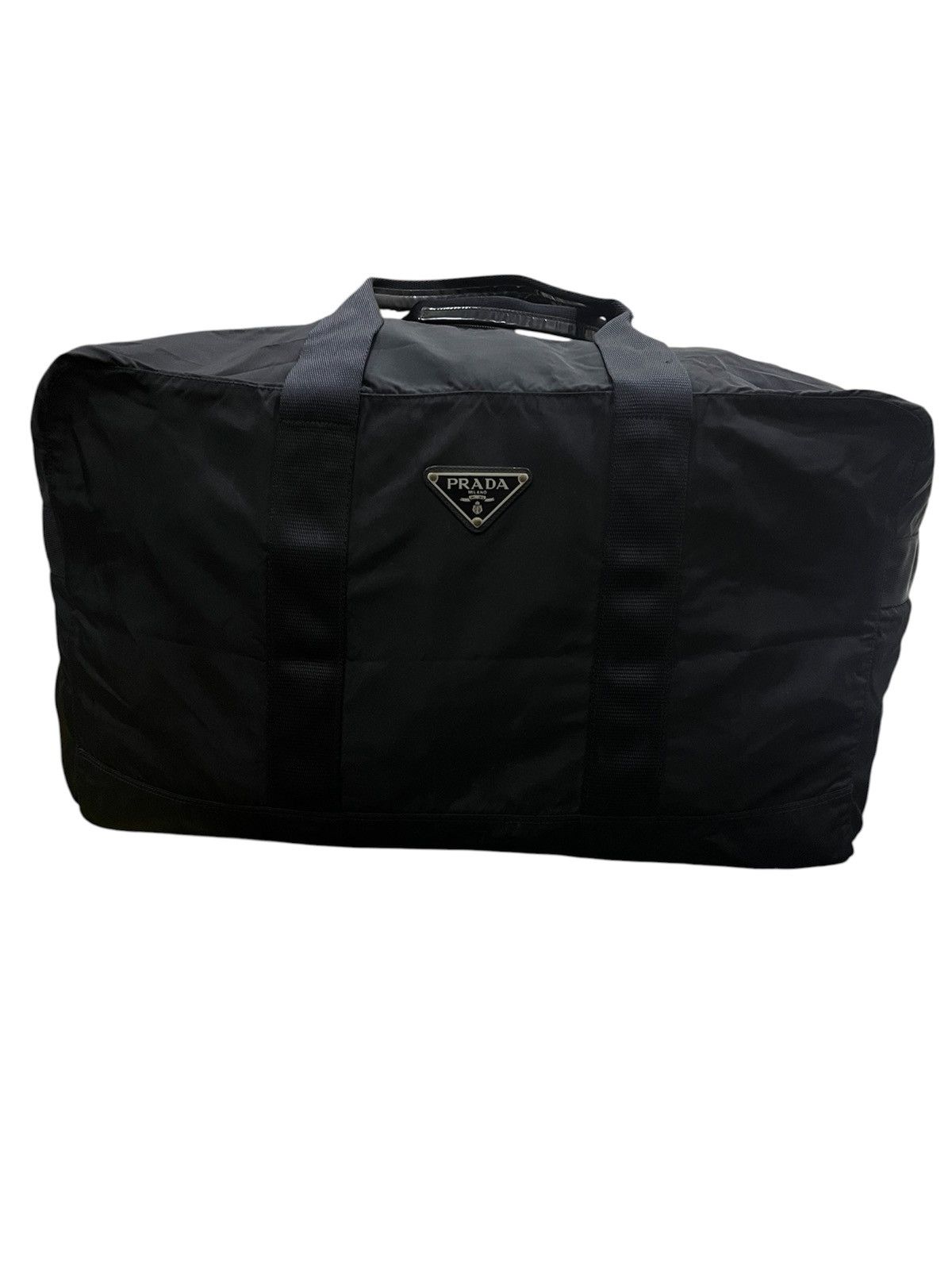 Prada PRADA NYLON DUFFLE BAG BLACK Size ONE SIZE - 1 Thumbnail