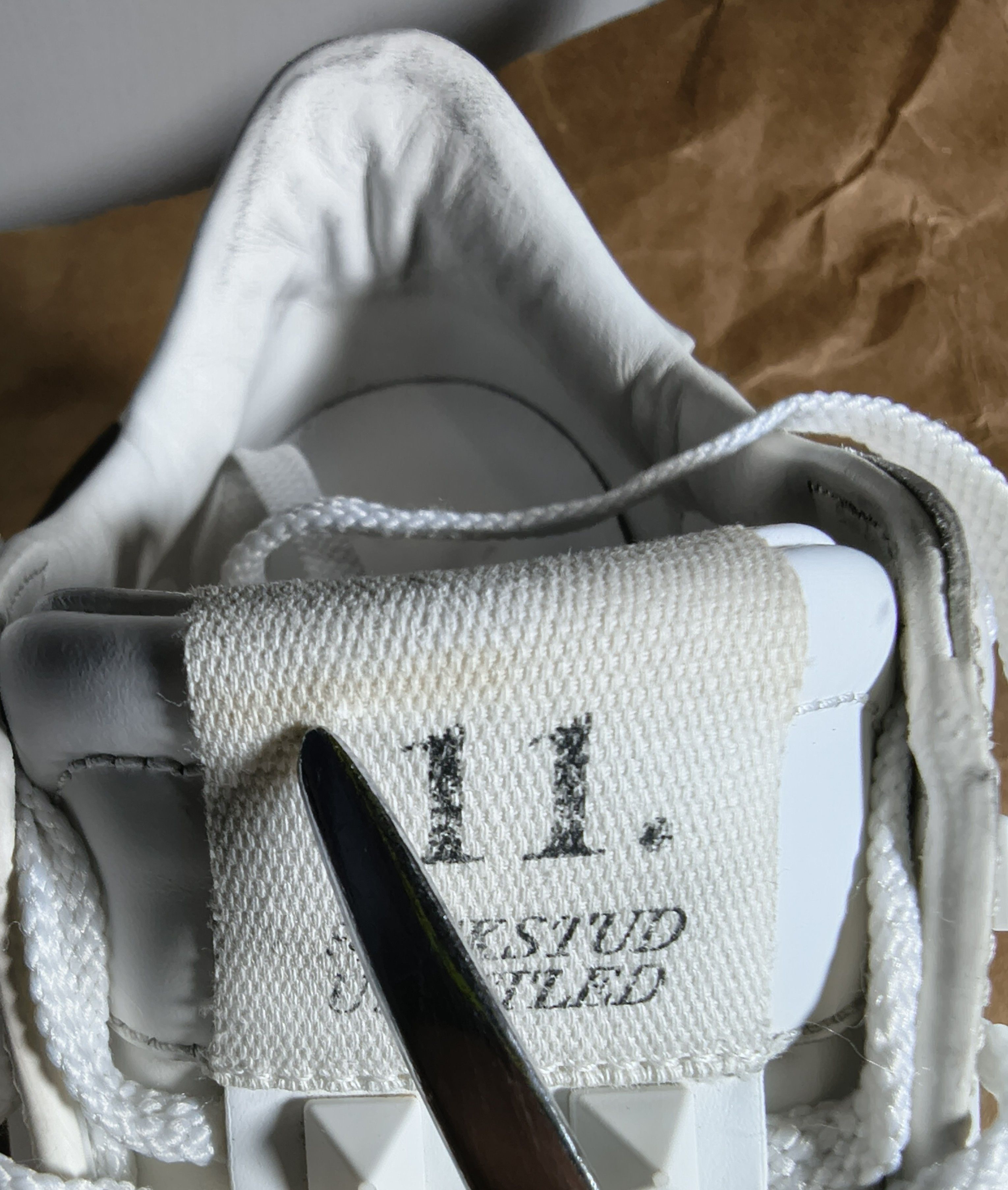 Valentino Valentino 11.Rockstud Untitled Sneaker White Size US 6.5 / IT 36.5 - 12 Thumbnail