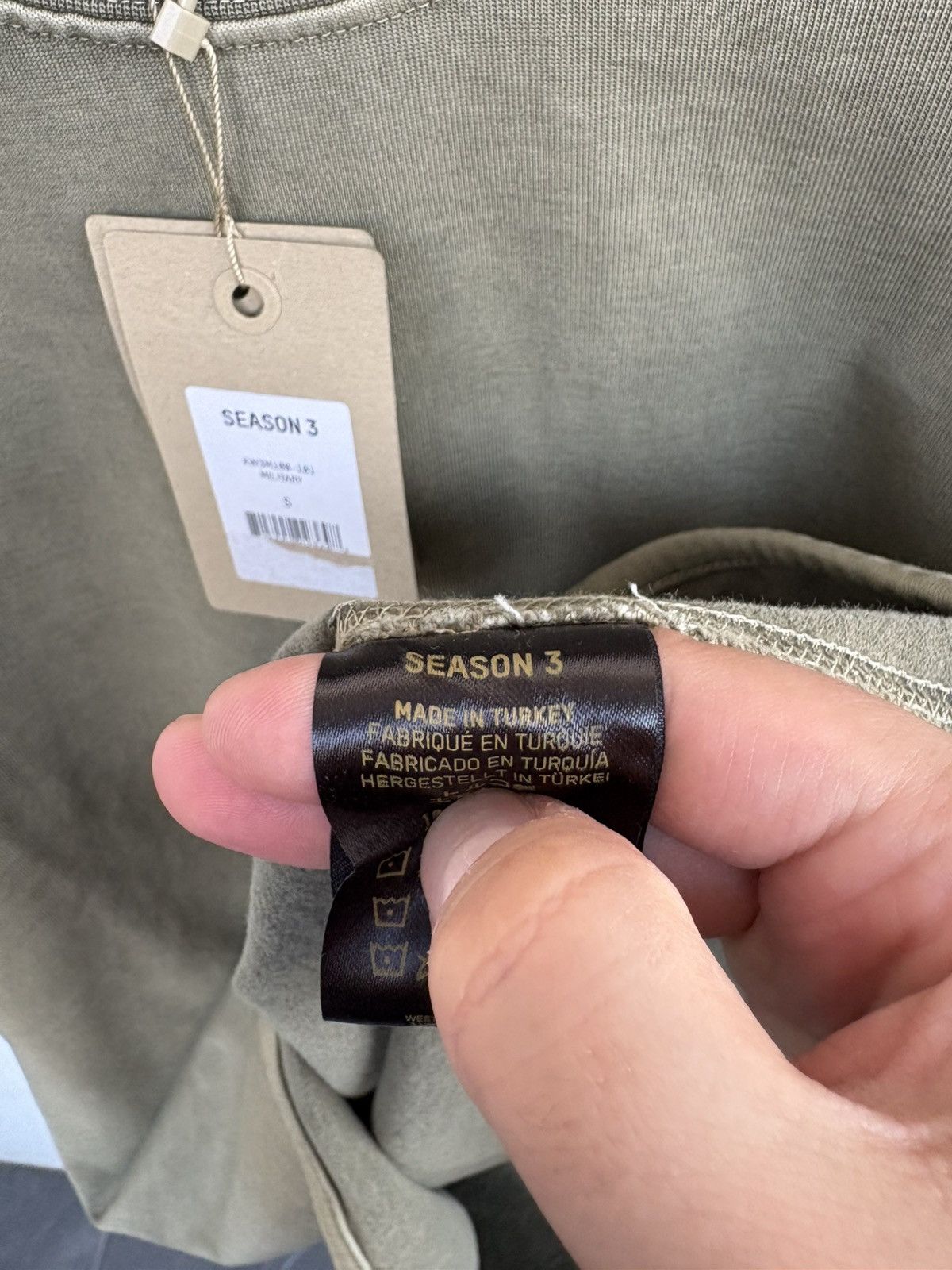 Yeezy Yeezy season basic tee oversize S Size US S / EU 44-46 / 1 - 6 Thumbnail