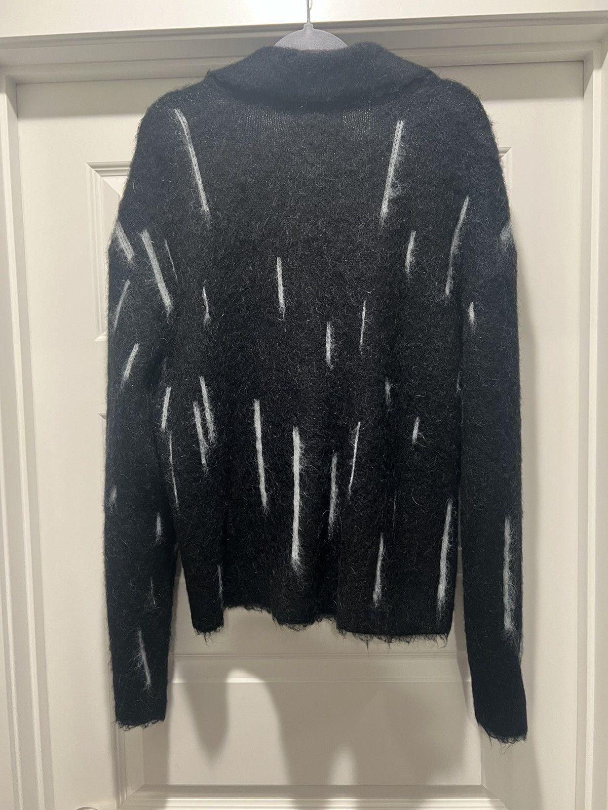 Designer × Vintage Rien Nouveau Mohair Cardigan Size US L / EU 52-54 / 3 - 3 Thumbnail