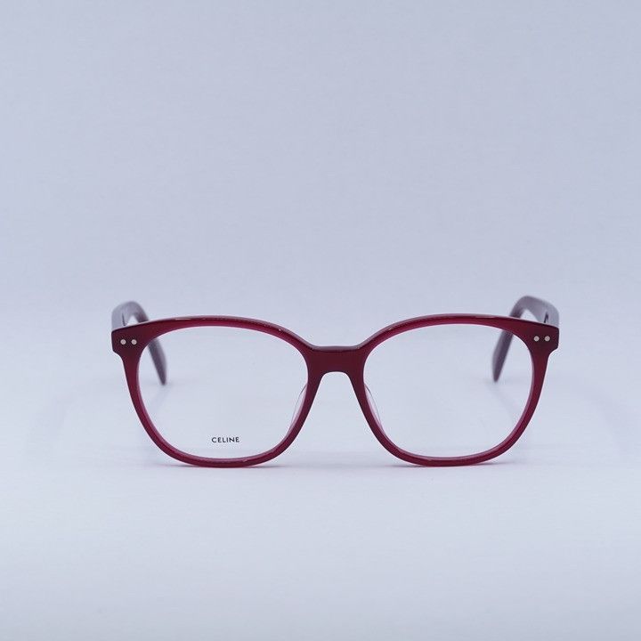 Celine Celine CL50099I 069 Eyeglasses Burgundy 55mm Square Frame Size ONE SIZE - 7 Thumbnail