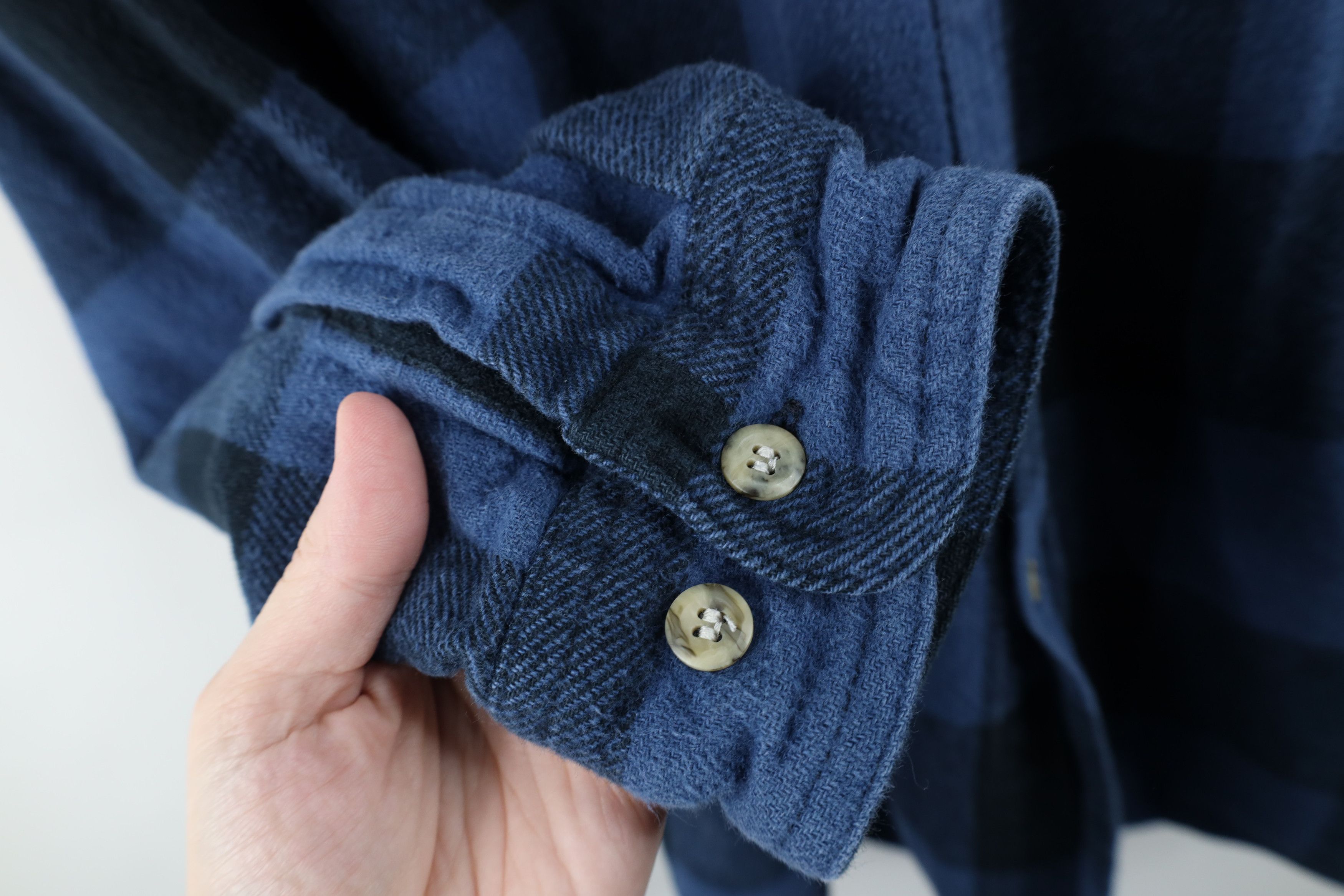 Vintage Vintage 90s Y2K Streetwear Heavyweight Flannel Button Shirt Size US XXL / EU 58 / 5 - 6 Thumbnail