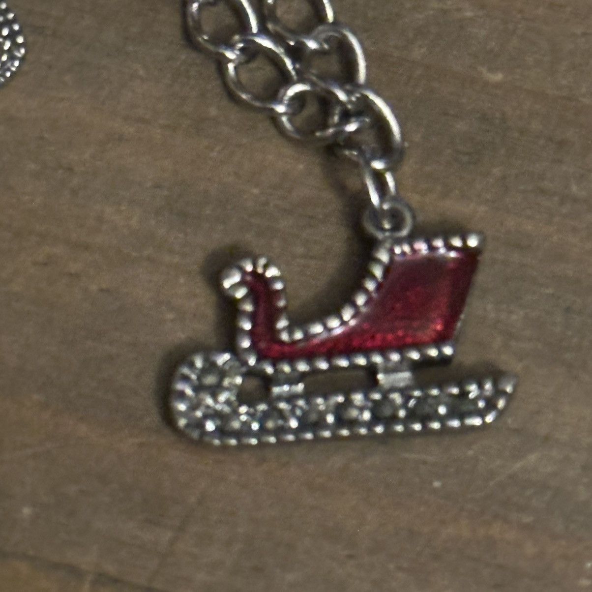 Other Silver tone Christmas charm bracelet Size ONE SIZE - 5 Thumbnail