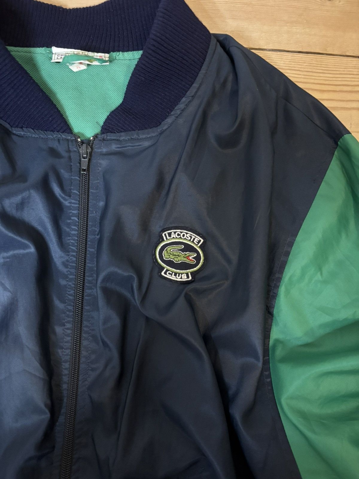 Lacoste Lacoste Chemise Vintage Bomber Made in France Size 5 XL Size US XL / EU 56 / 4 - 2 Thumbnail
