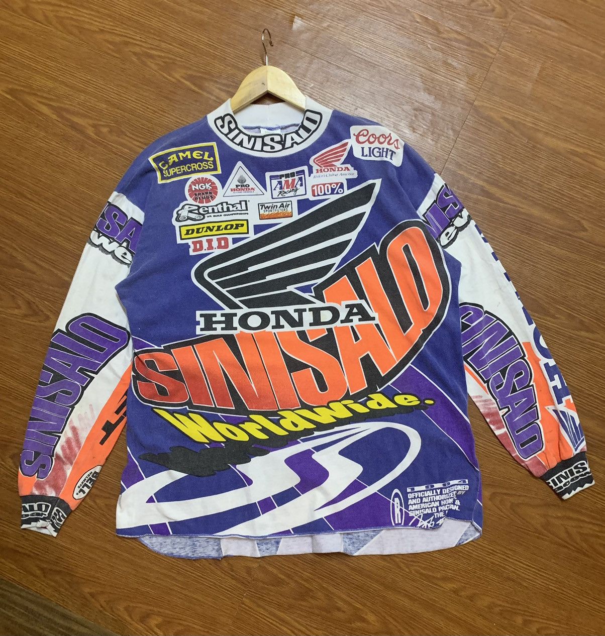 Other Bulk sale🔥vintage Axo&Sinisalo World Racing T shirts 90s Size US XL / EU 56 / 4 - 1 Thumbnail