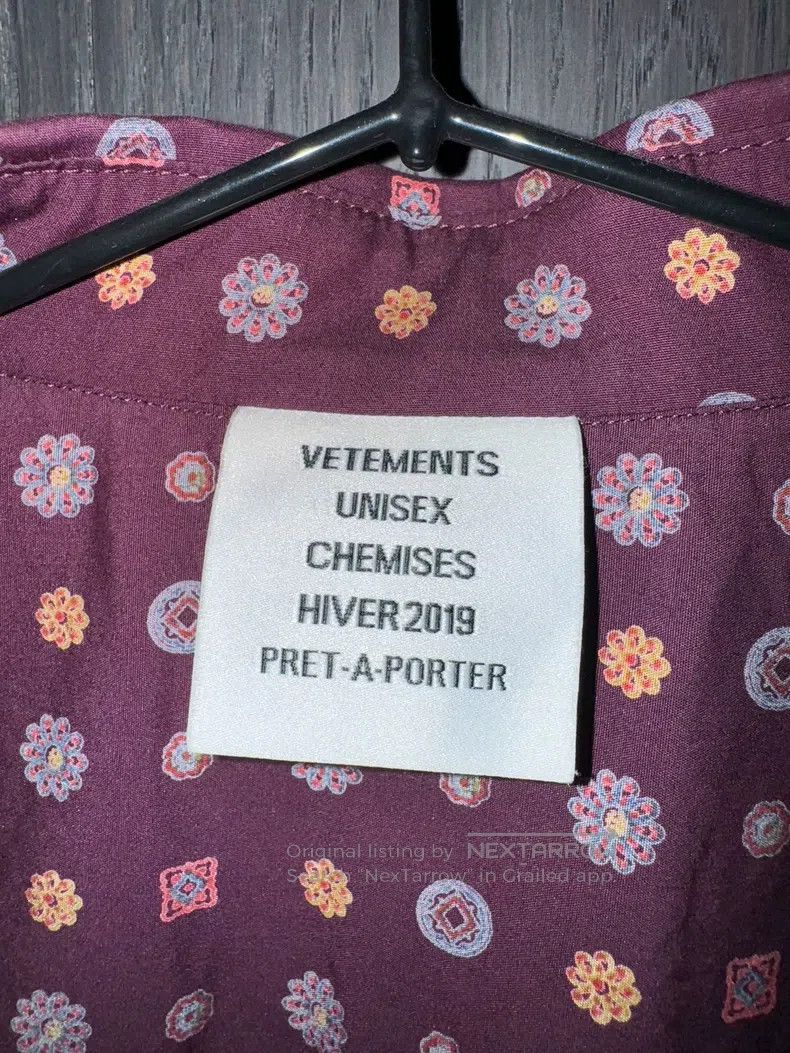 Vetements Vetements Sticker Shirt Size US S / EU 44-46 / 1 - 5 Thumbnail