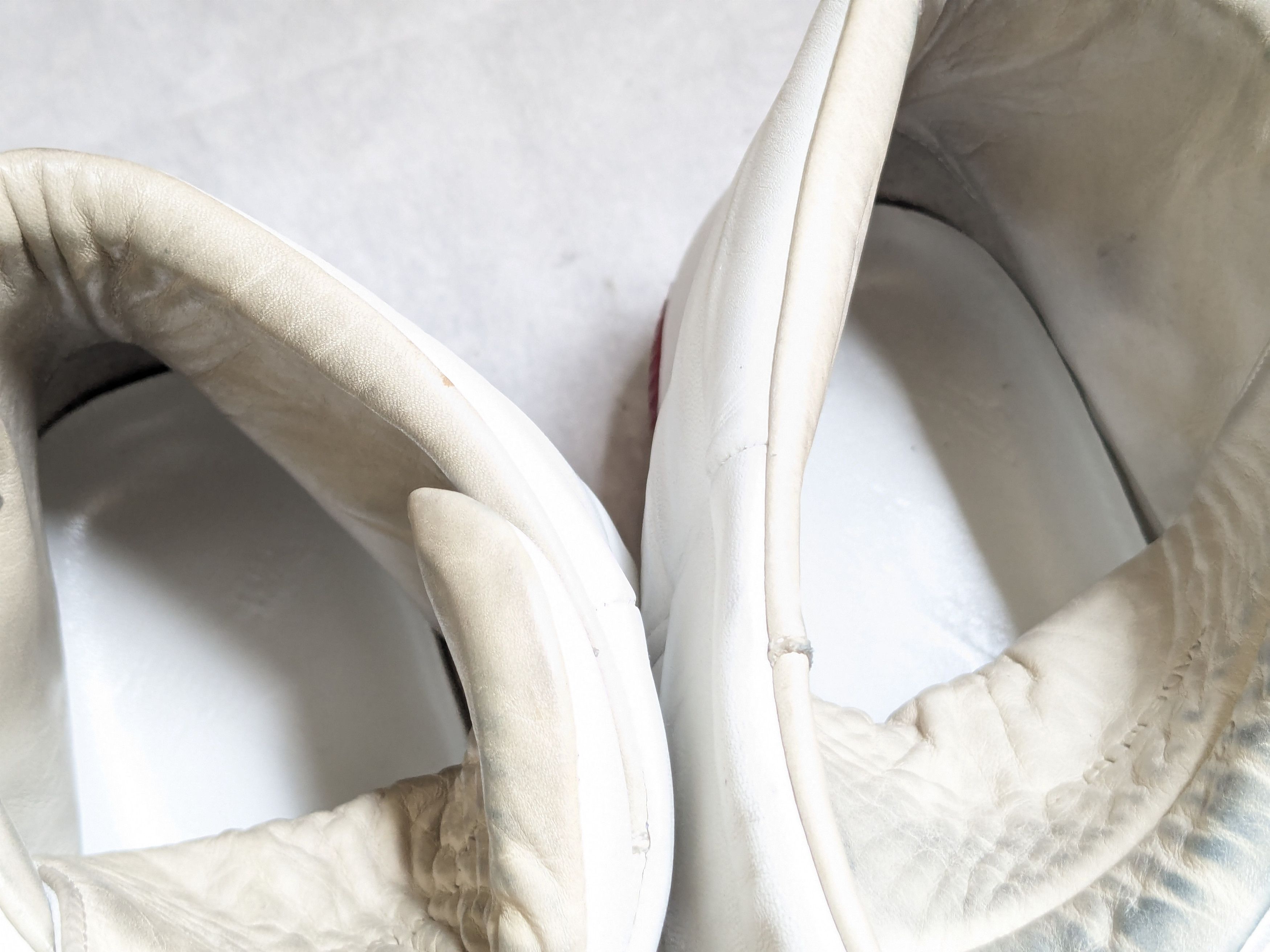 Maison Margiela Maison Margiela Future White Red 9 42 High Tops Leather Size US 9 / EU 42 - 10 Thumbnail