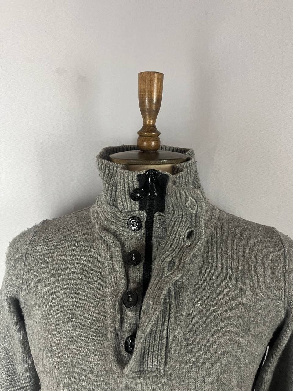 Stone Island Stone Island Sweater Grey Size US XL / EU 56 / 4 - 3 Thumbnail