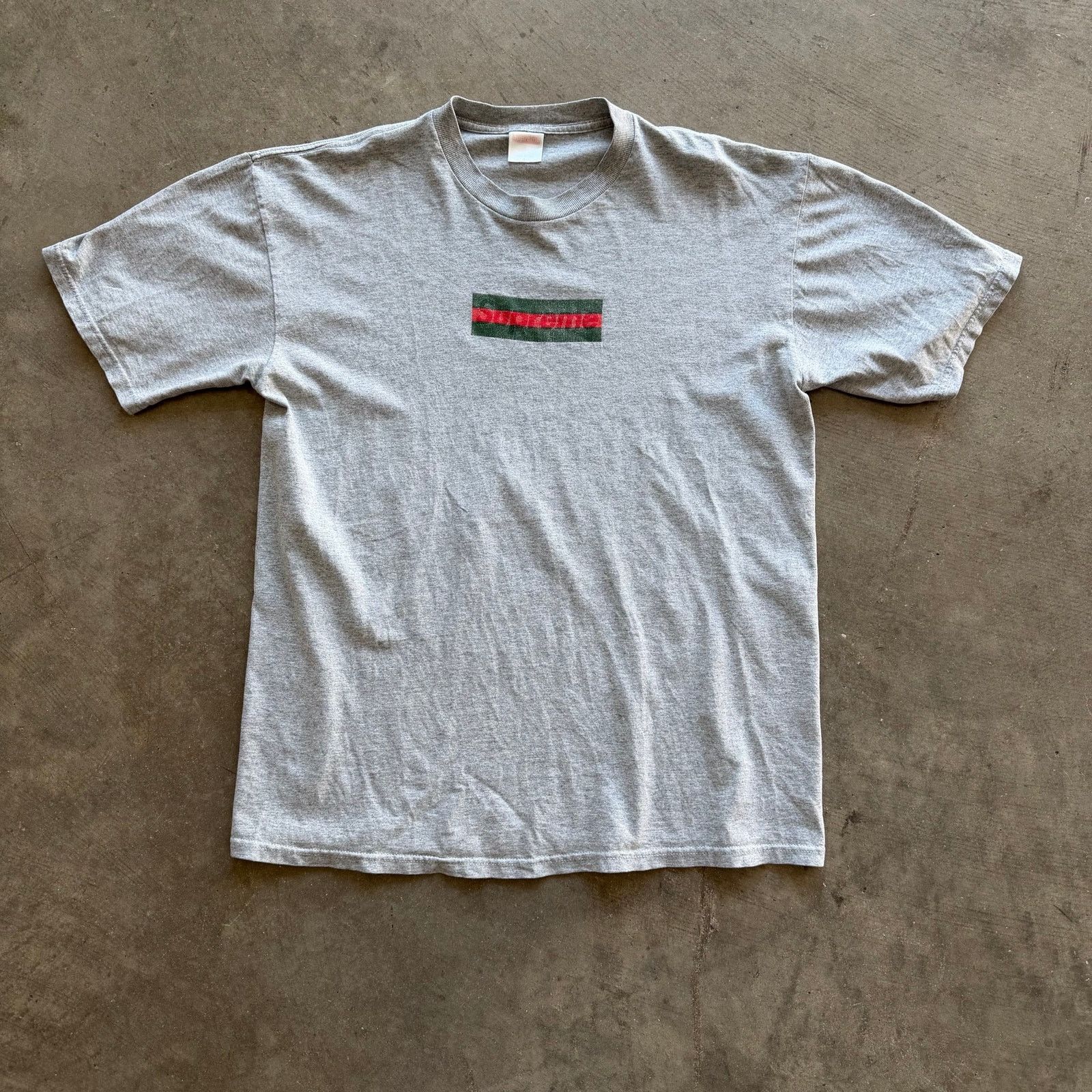 Supreme Supreme “Box Logo” Tee (FW23) (Ash Grey) | Grailed
