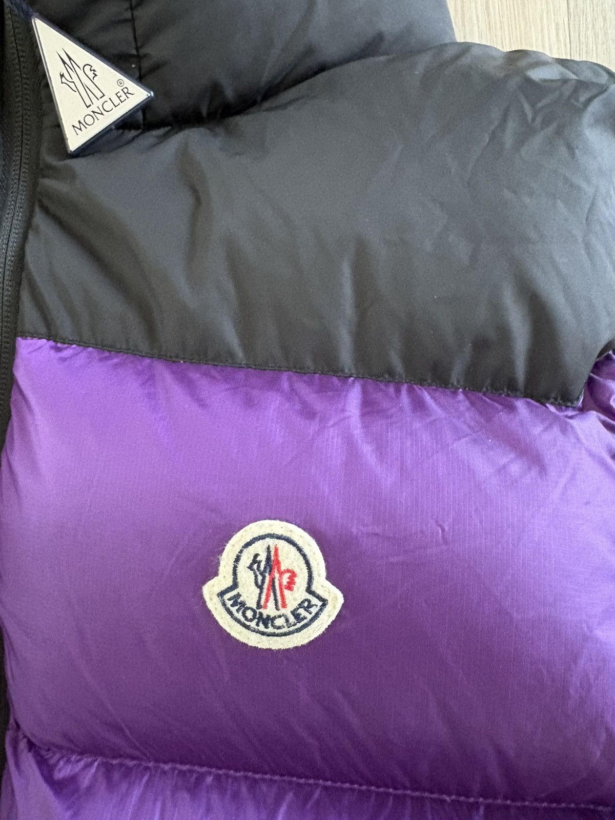 Moncler Moncler Purple Ophrys Vest Size US XL / EU 56 / 4 - 2 Thumbnail