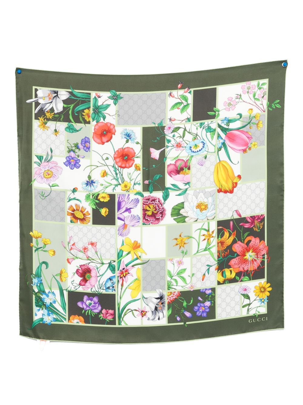 Gucci PRINTED SILK FOULARD Size ONE SIZE - 1 Thumbnail