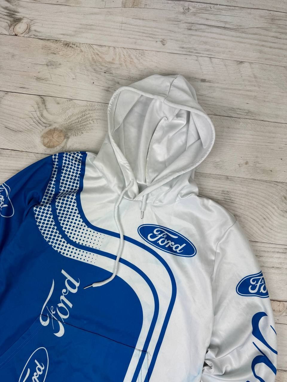 Ford Vintage Ford Hoodie Big Logo All Over Print Size US M / EU 48-50 / 2 - 2 Thumbnail