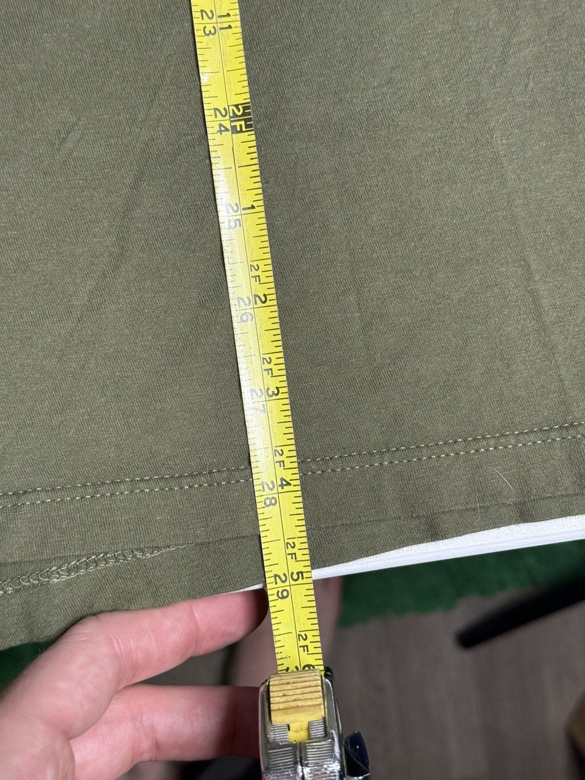 October's Very Own OVO Drake Owl Logo Tonal Tee “Olive” [L] PREOWNED Size US L / EU 52-54 / 3 - 7 Thumbnail