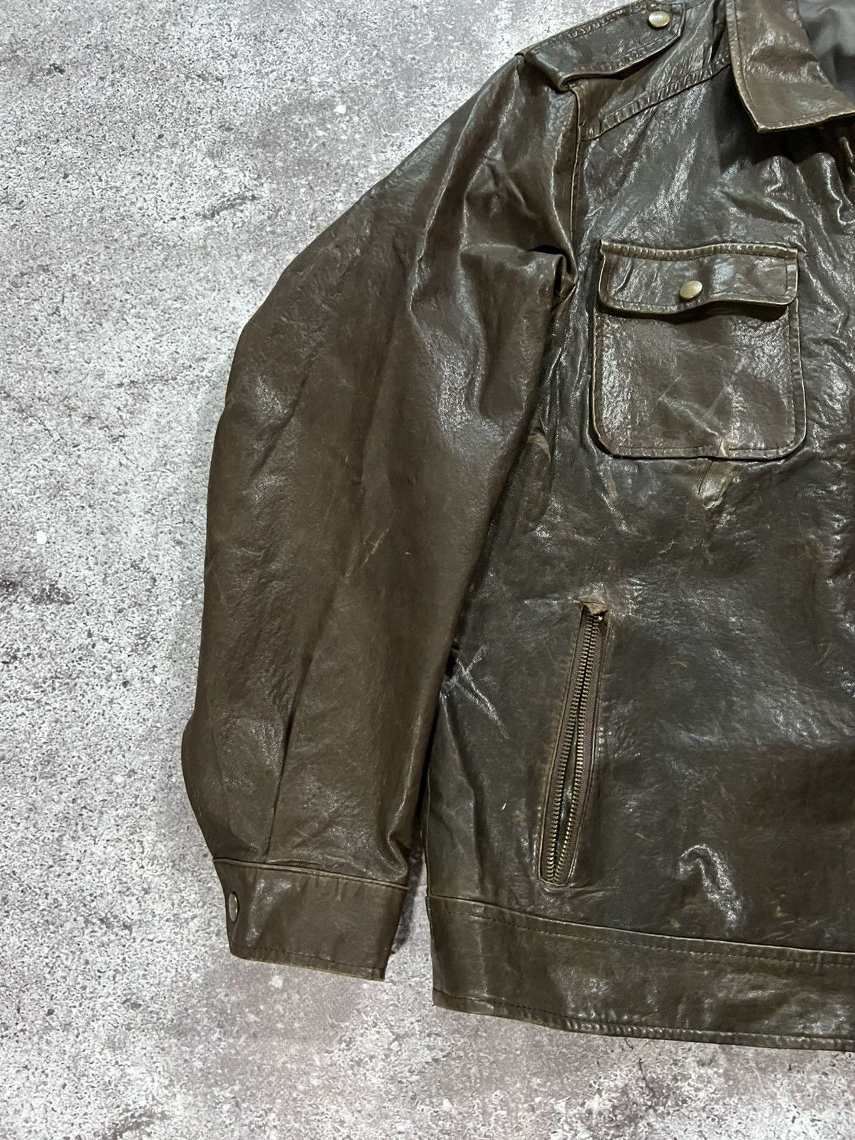 Japanese Brand Vintage Japanese Archival Leather Jacket Opium Style Y2k Size US M / EU 48-50 / 2 - 4 Thumbnail
