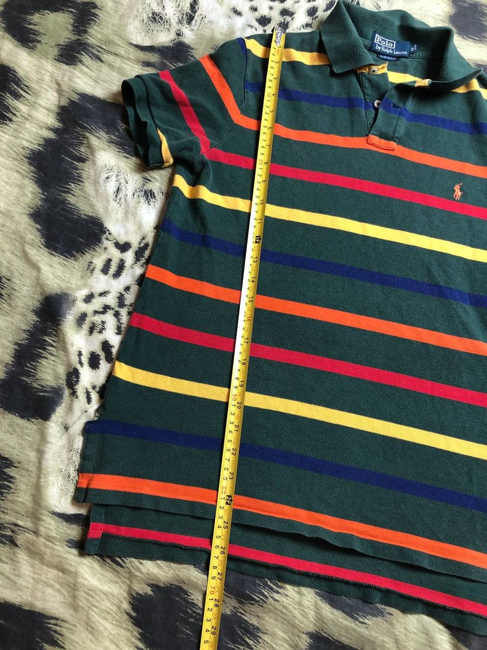 Polo Ralph Lauren Polo Ralph Lauren Custom Slim Fit striped mesh polo Size US M / EU 48-50 / 2 - 13 Thumbnail