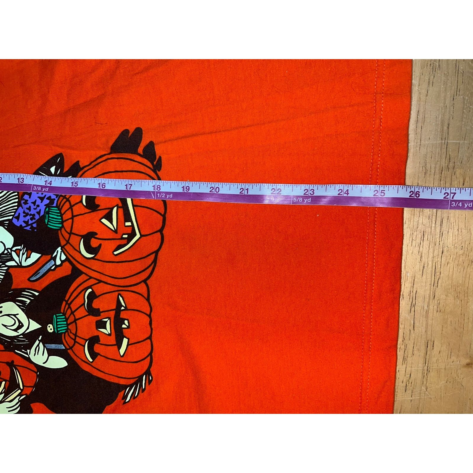 Vintage Vintage Womens Halloween Shirt Feeling Witchy Orange Tee XL Size XL / US 12-14 / IT 48-50 - 10 Thumbnail