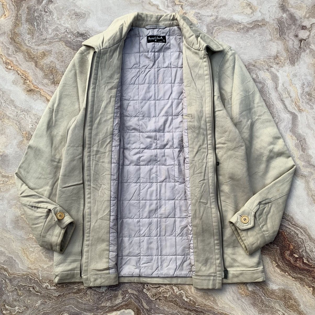 Margaret Howell Vtg 90s Margaret Howell Beige Jacket Canvas Size US L / EU 52-54 / 3 - 4 Thumbnail