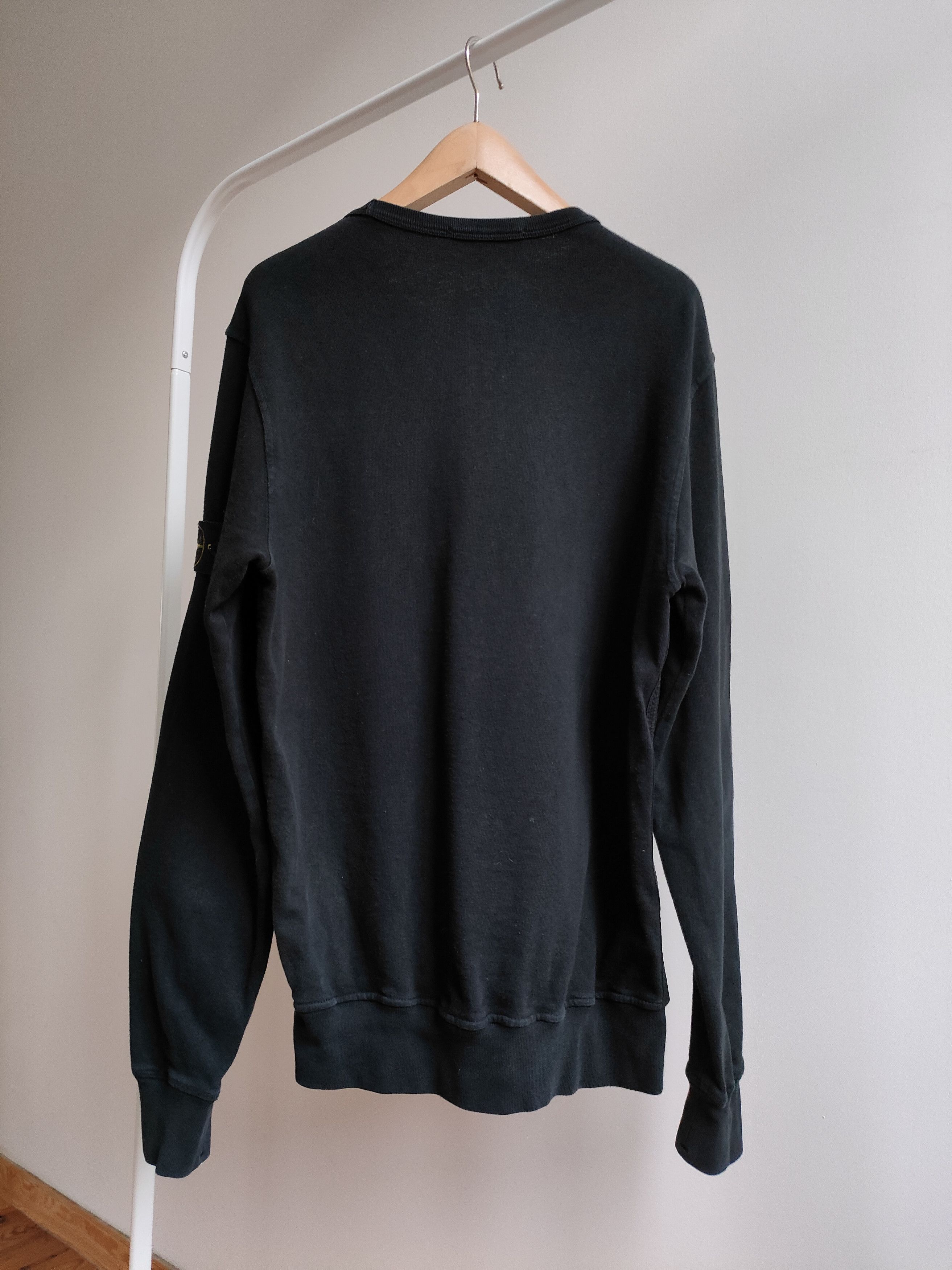 Stone Island Stone Island Black Crewneck with Chest Pocket Size US M / EU 48-50 / 2 - 4 Thumbnail