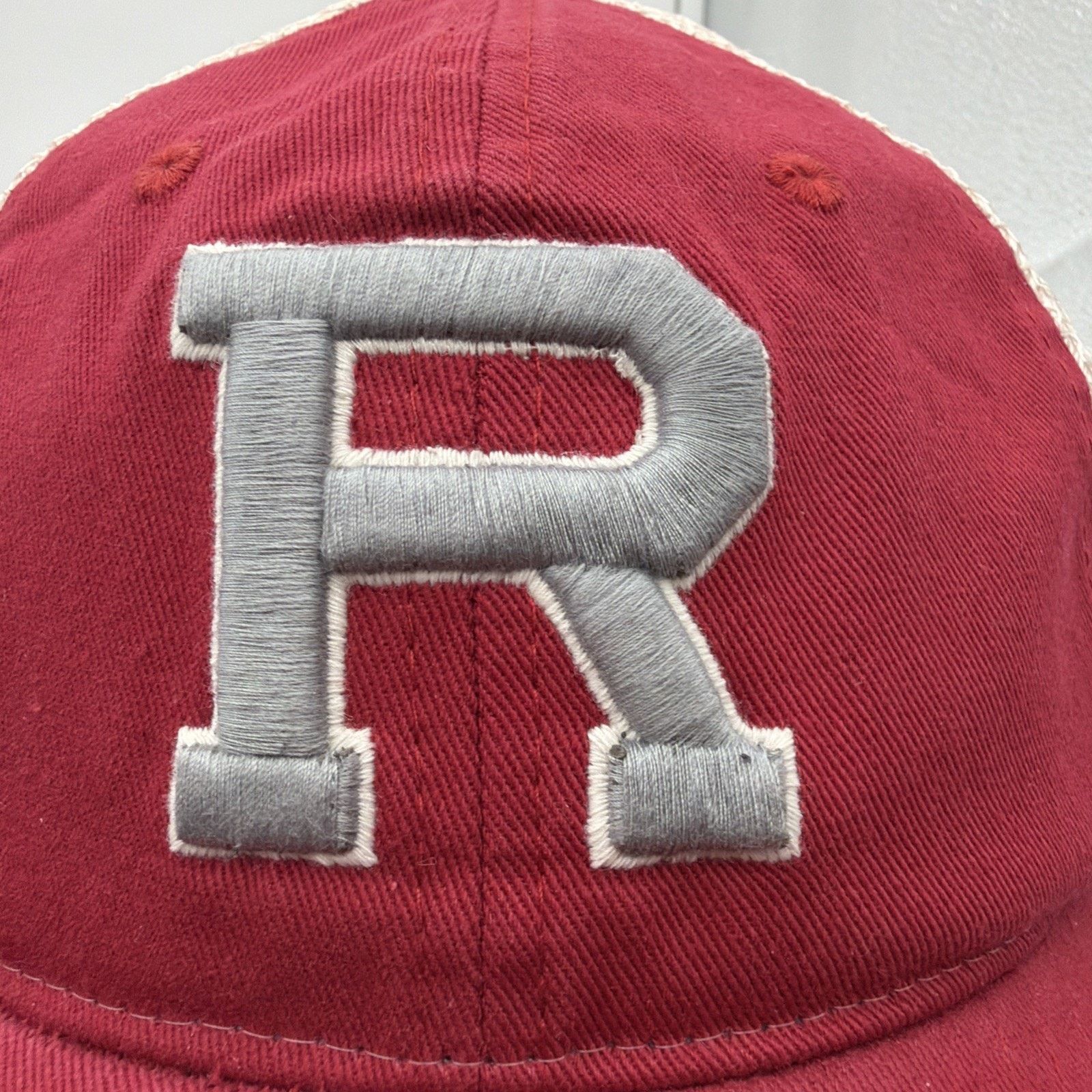 Zephyr Rutgers Hat Cap One Size Red Cream Gray SnapBack Zephyr Size ONE SIZE - 3 Thumbnail