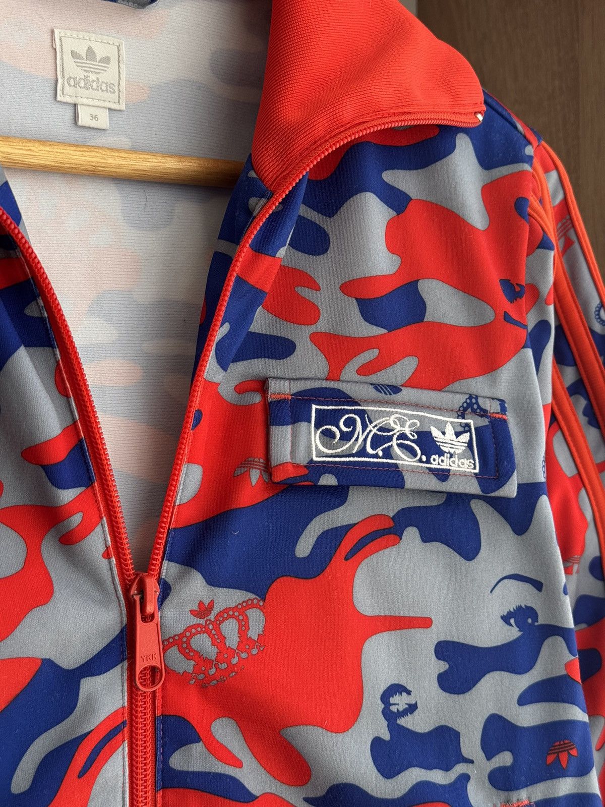 Vintage Vintage Adidas Limited Missy Elliott Camo SS04 TrackJacket Size S / US 4 / IT 40 - 8 Thumbnail