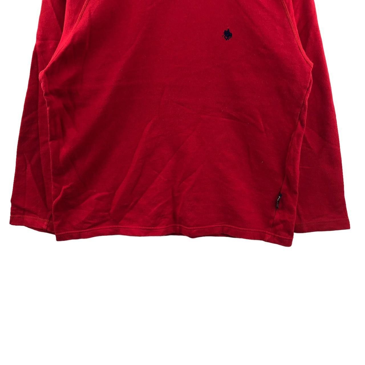 Other Vintage POLO BRITISH COUNTRY SPIRIT Red Sweatshirt Sweater Size L / US 10 / IT 46 - 4 Thumbnail