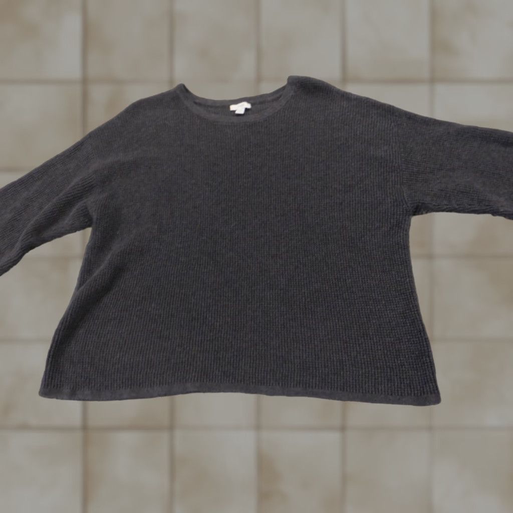J. Jill J. Jill Womens Sweater XS Gray Solid Cable-Knit Crew Neck 3/4 Sleeve Pullover Cotton Viscose Stretch Button Pullover Winter Mens? Wait genders. End. Size XS / US 0-2 / IT 36-38 - 1 Thumbnail