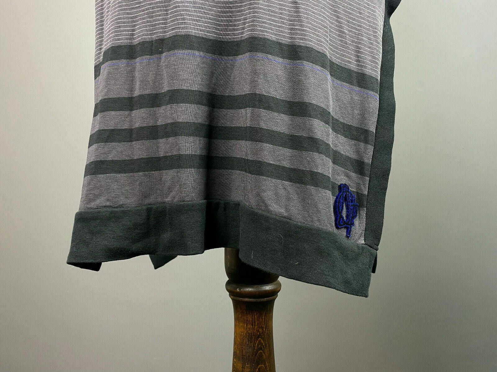 Designer Cop Cpopine Monsera Grey Stripe 3/4 Sleeve Dress Size 1 Size M / US 6-8 / IT 42-44 - 3 Thumbnail