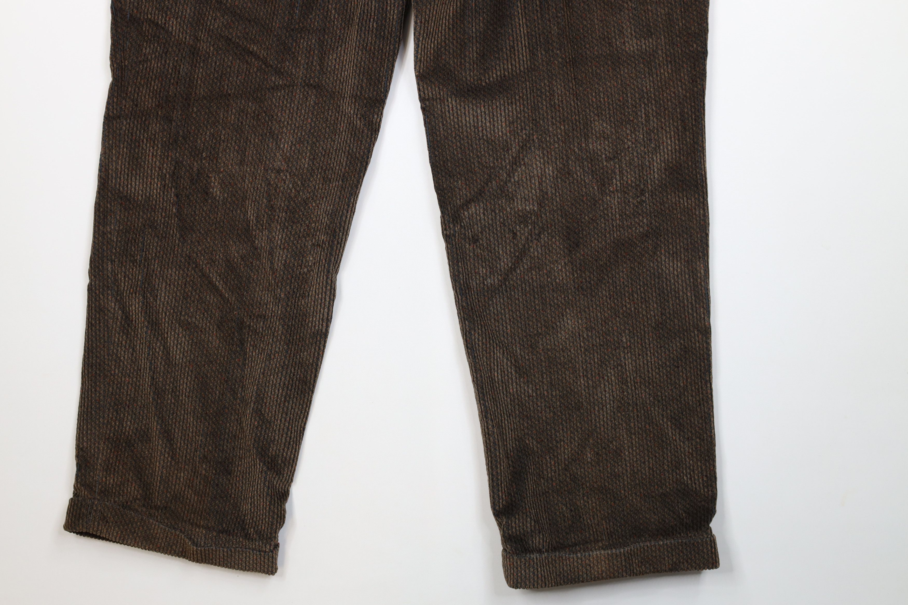 Vintage Vintage 90s Streetwear Rainbow Fleck Wide Leg Corduroy Pants Size US 36 / EU 52 - 13 Thumbnail