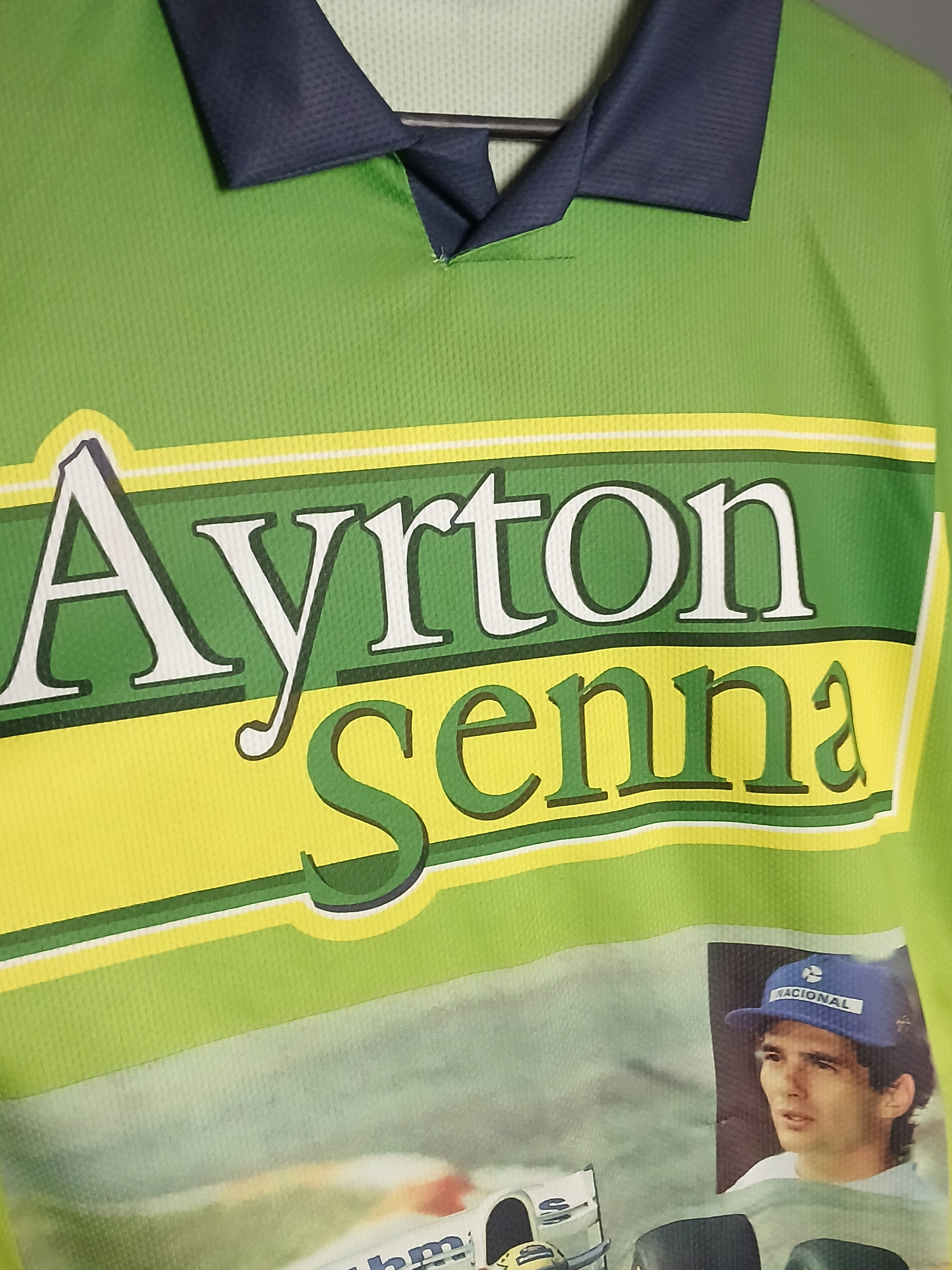 Formula 1 Ayrton Senna F1 Racing T-Shirt Size US M / EU 48-50 / 2 - 3 Thumbnail