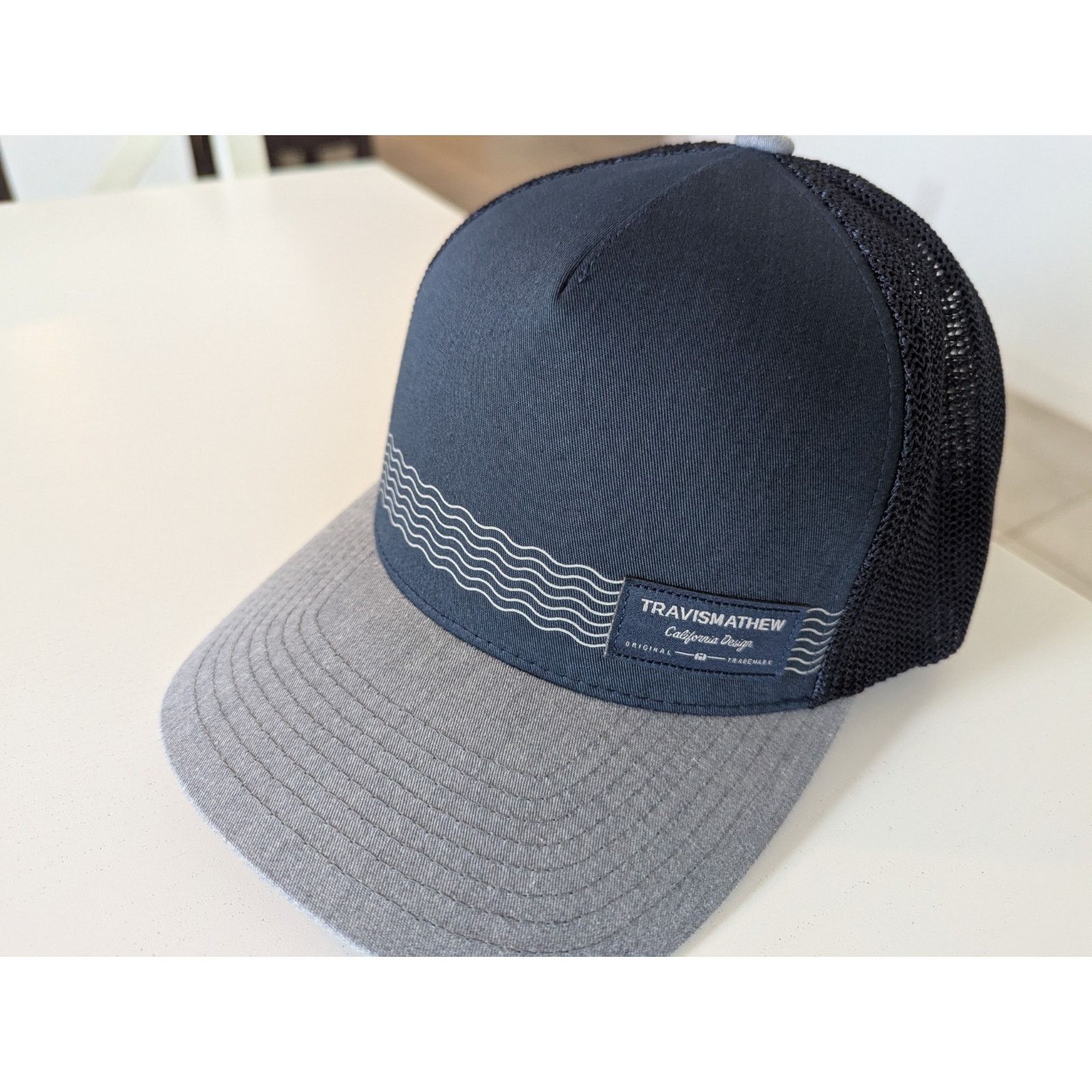 TravisMathew Travis Mathew Golf Hat Flexfit 110 Snapback Mesh Wave Size ONE SIZE - 2 Thumbnail