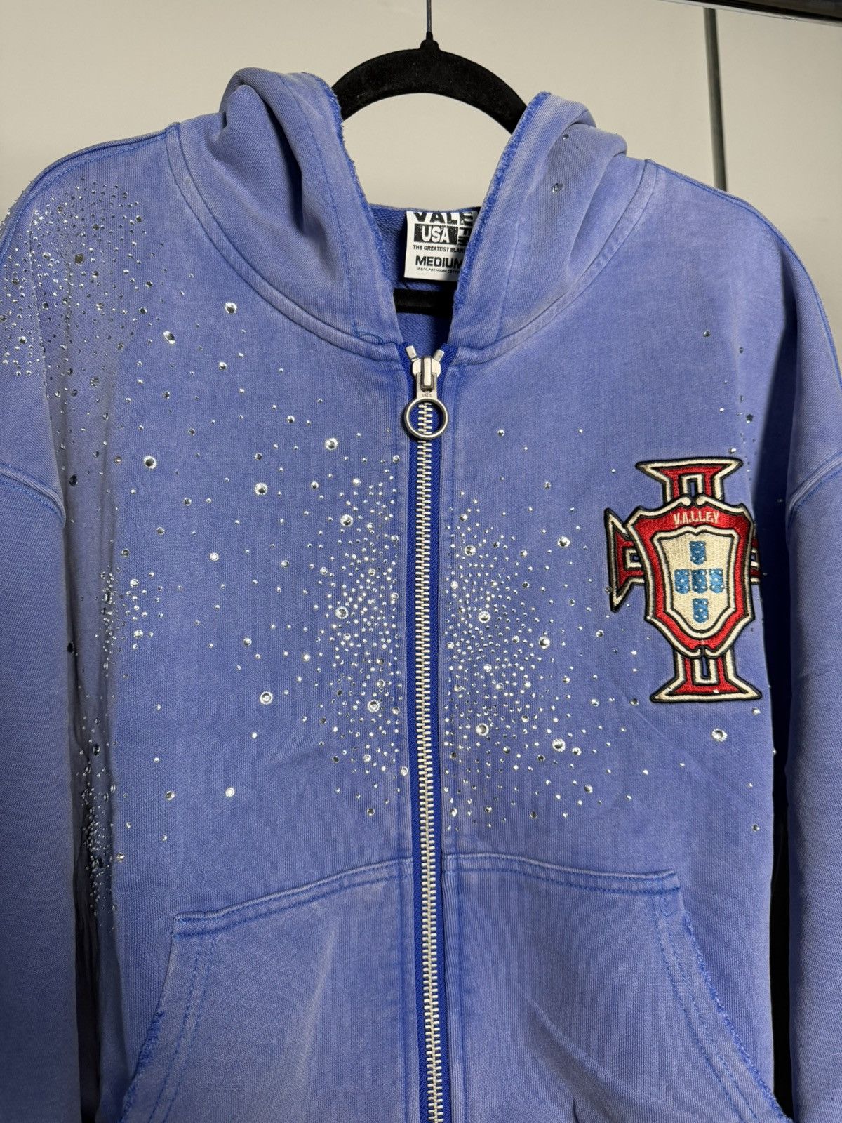 Vale Vale Forever Sea Cluster Zip Up 'Light Blue' Size US M / EU 48-50 / 2 - 2 Thumbnail