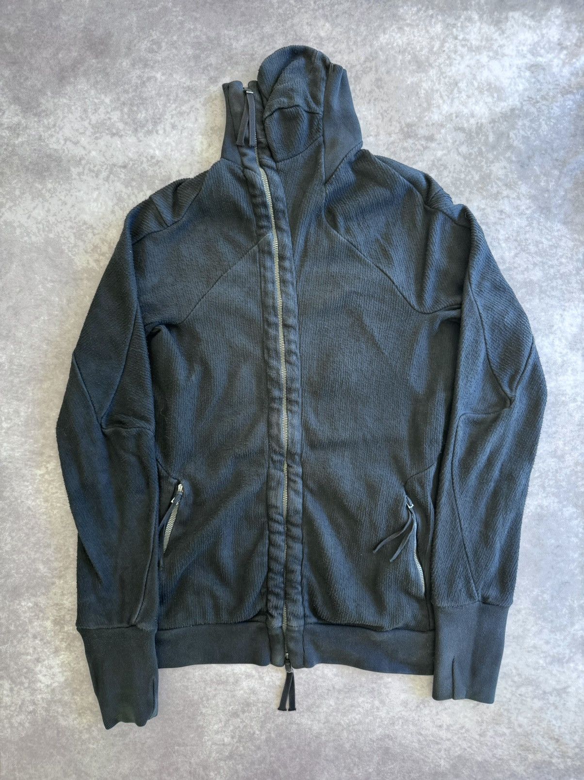 Boris Bidjan Saberi Colour Fade Heavy Zipper Hoodie | Grailed