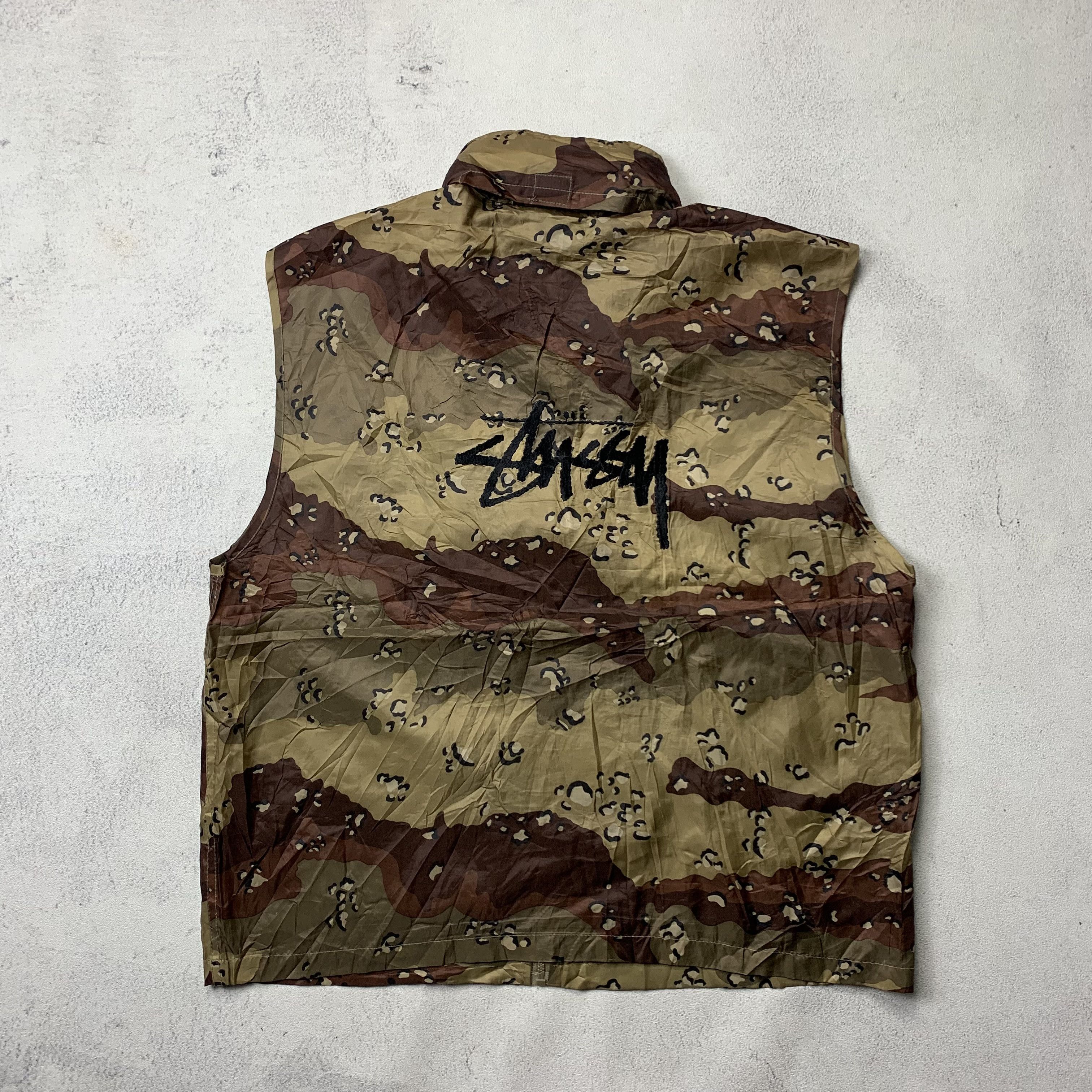トップス STUSSY 20AW Stripe CARGO VEST 楽天市場】STUSSY(ステューシー) サイズ:M 20AW STRIPE CARGO