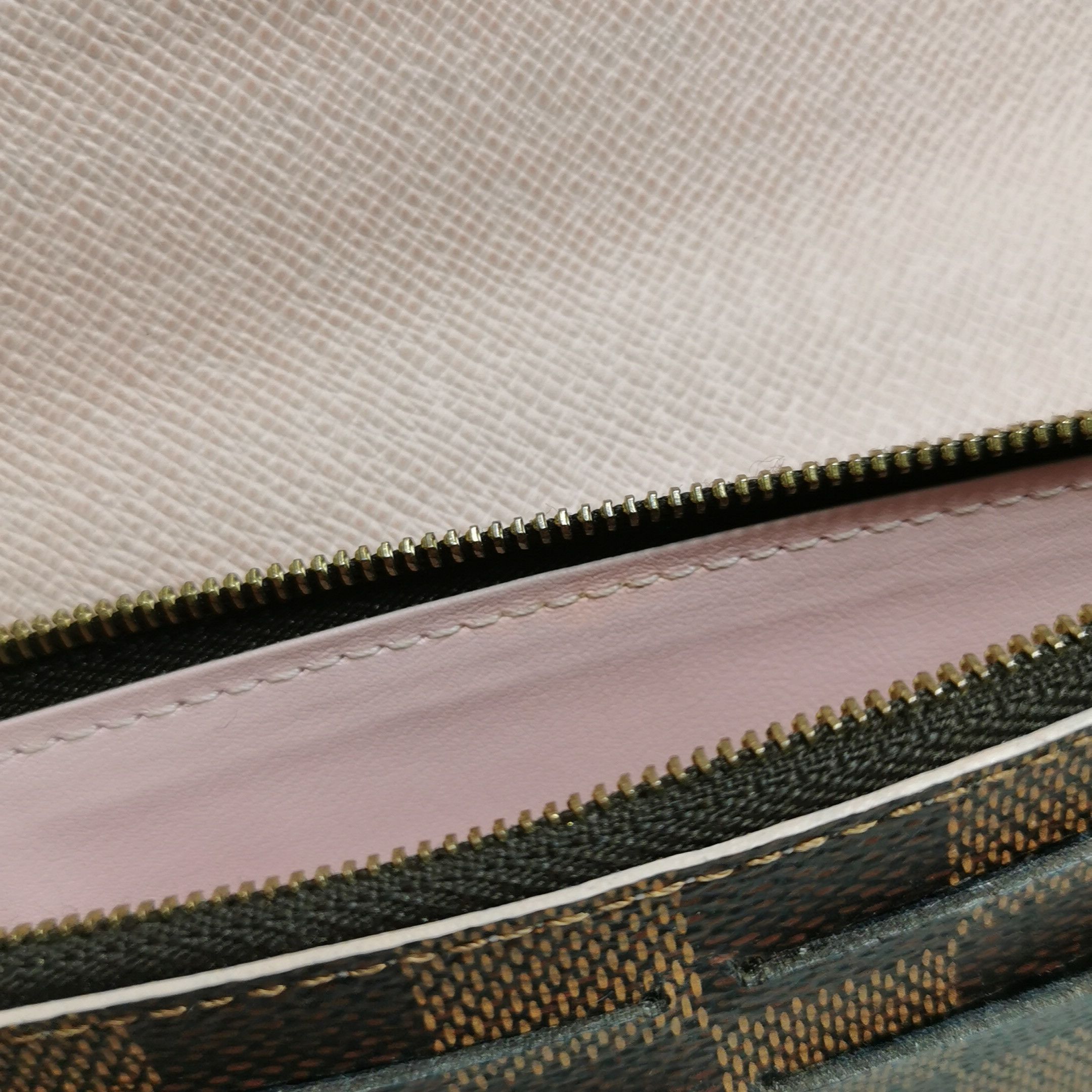 Louis Vuitton Louis Vuitton (LV) Caissa leather checkerboard wallet -y250 Size ONE SIZE - 4 Thumbnail