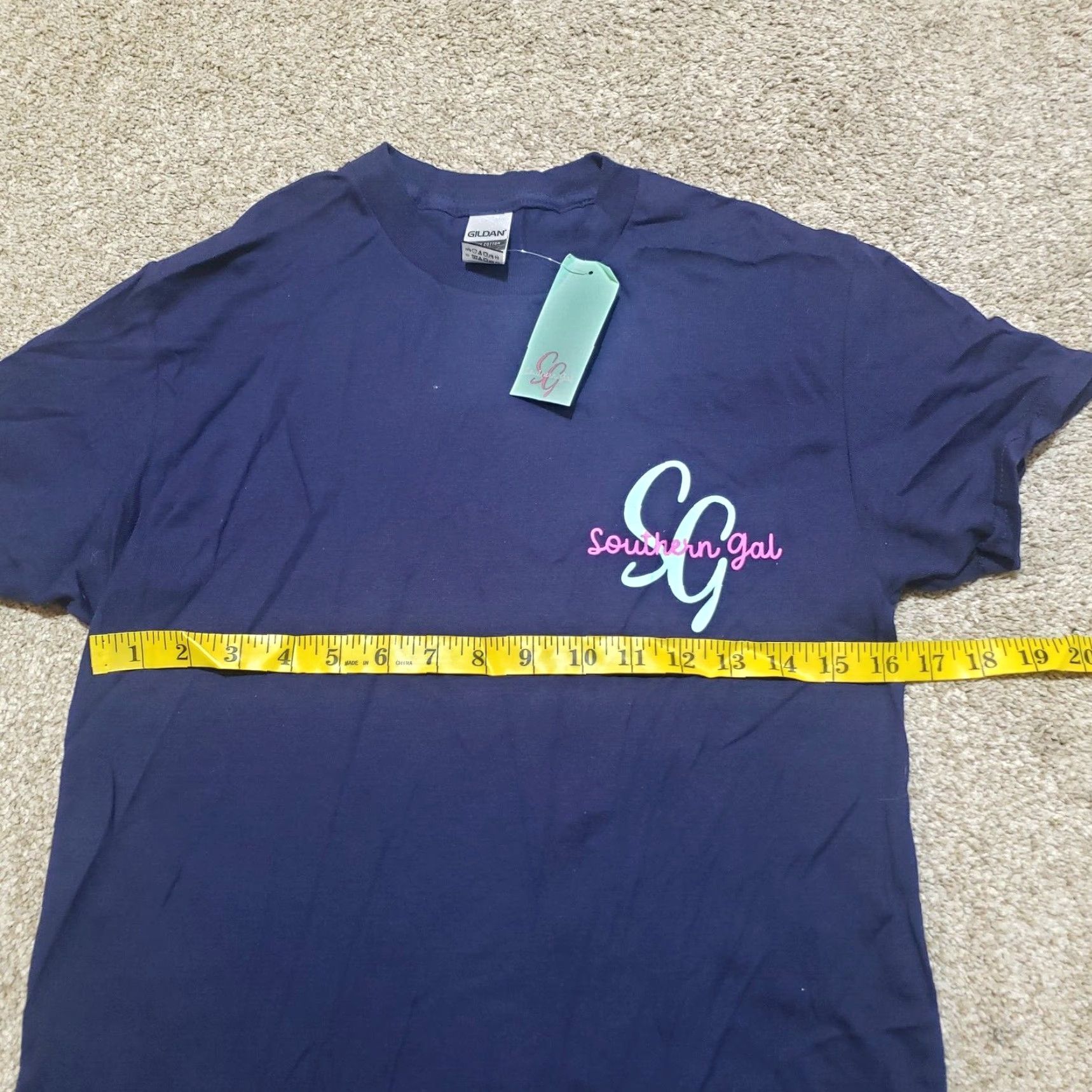 Vintage NEW Southern Gal Shirt Women's S Small Purple Stay Wild Flower Short Sleeve Shirts Womens S Purple Stay Wild Flower Short Sleeve Shirt Size S / US 4 / IT 40 - 5 Thumbnail