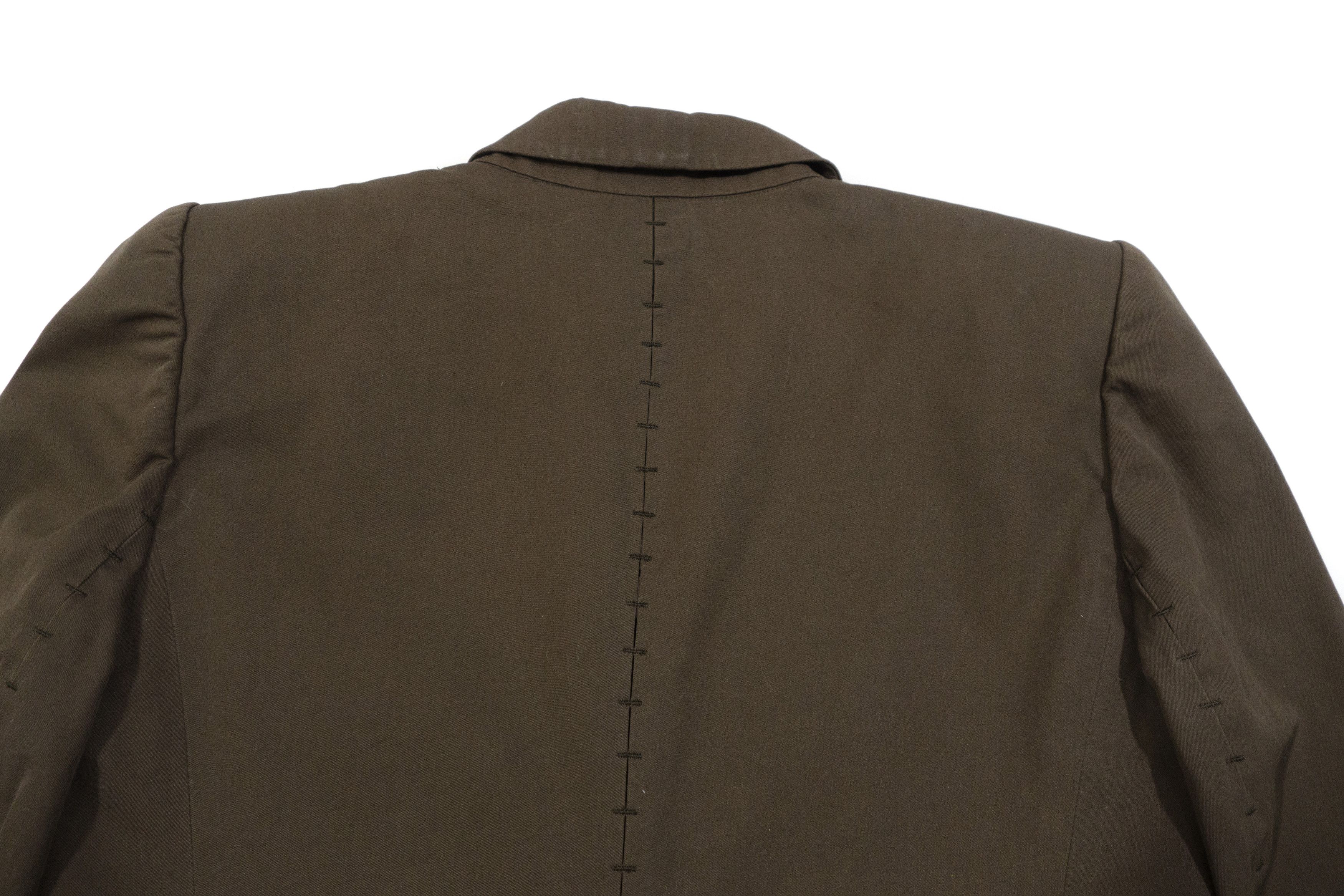 Yves Saint Laurent Rive Gauche Deconstructed Exposed Stitch Blazer by Tom Ford Size M / US 6-8 / IT 42-44 - 4 Thumbnail