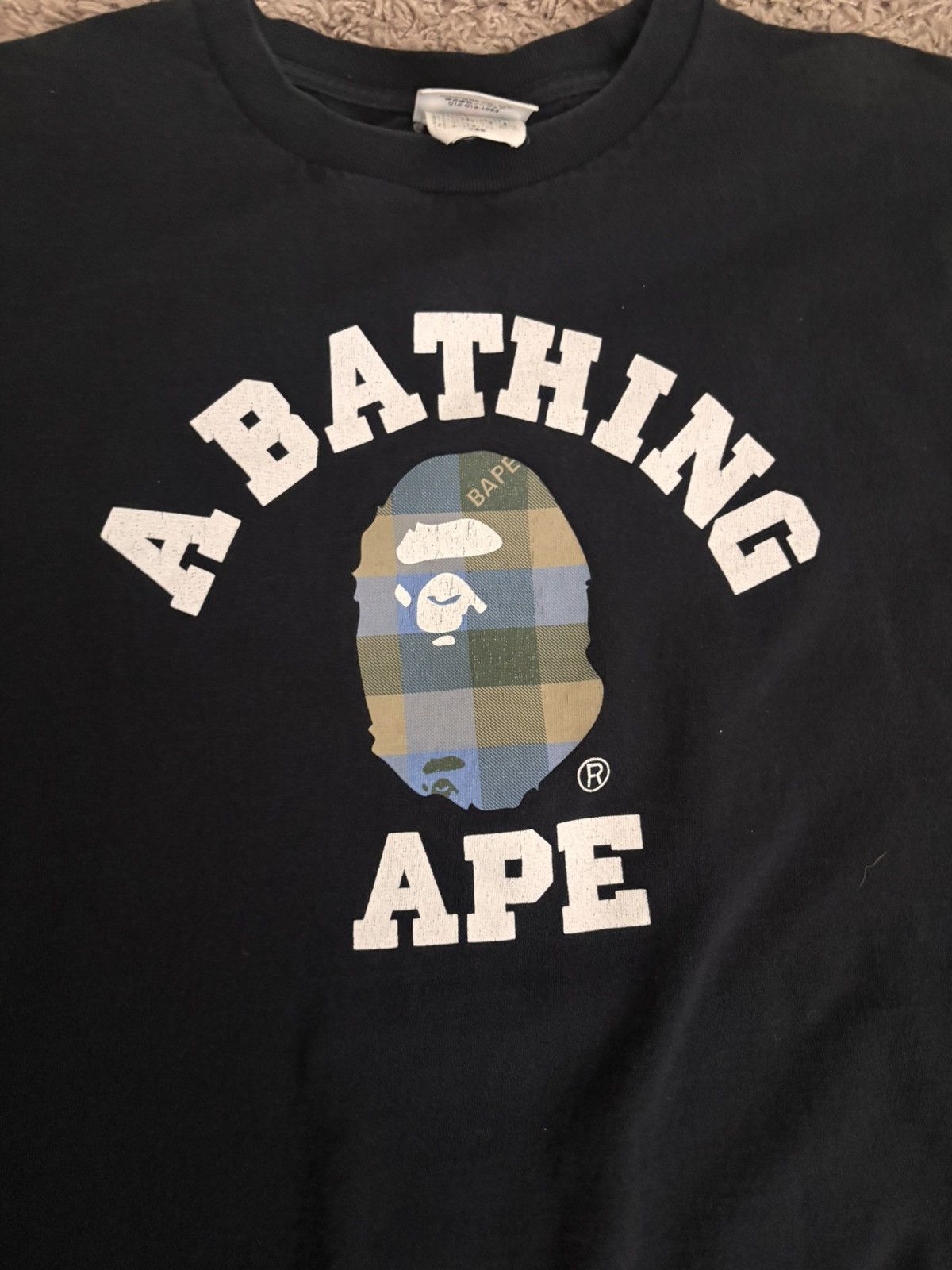 Bape A Bathing Ape Luxury Tee T-Shirt Big 1 Logo Size US M / EU 48-50 / 2 - 1 Thumbnail