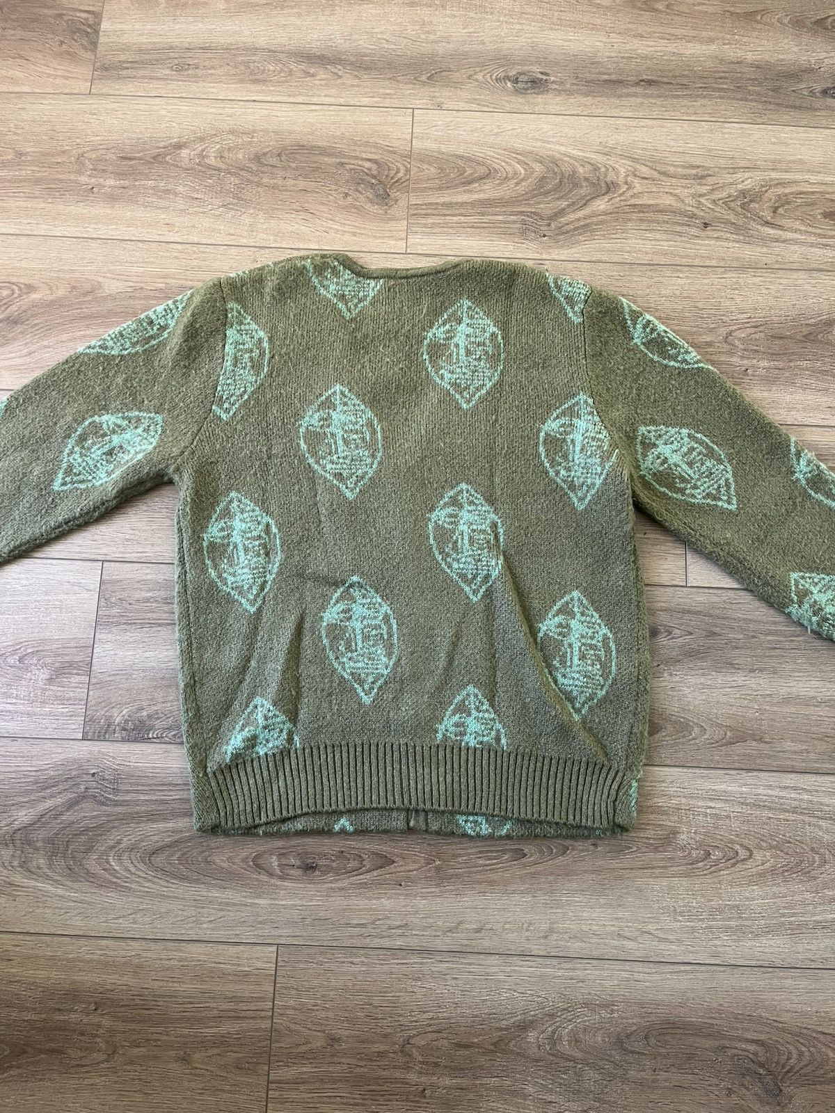 Stussy Stussy Masks cardigan Size US XL / EU 56 / 4 - 2 Thumbnail