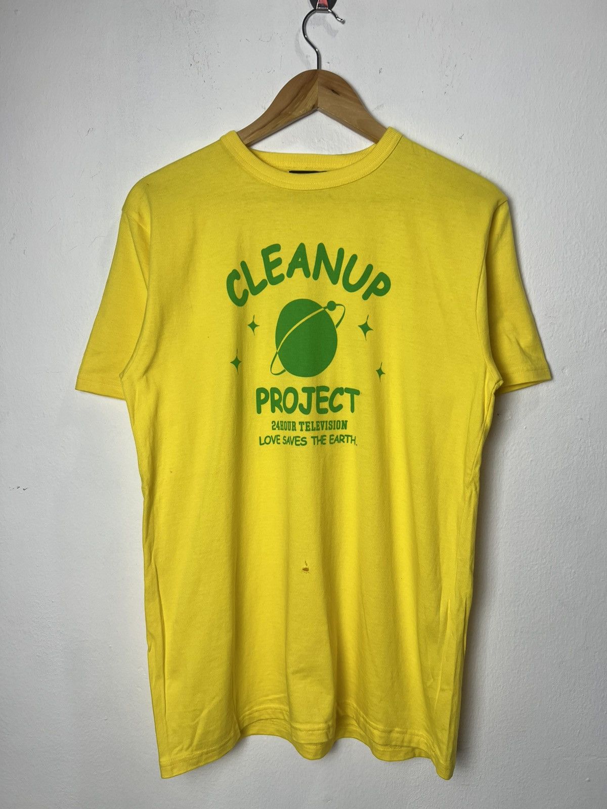 Japanese Brand Clean Up Project 24Hour Television Tee Size US L / EU 52-54 / 3 - 1 Thumbnail
