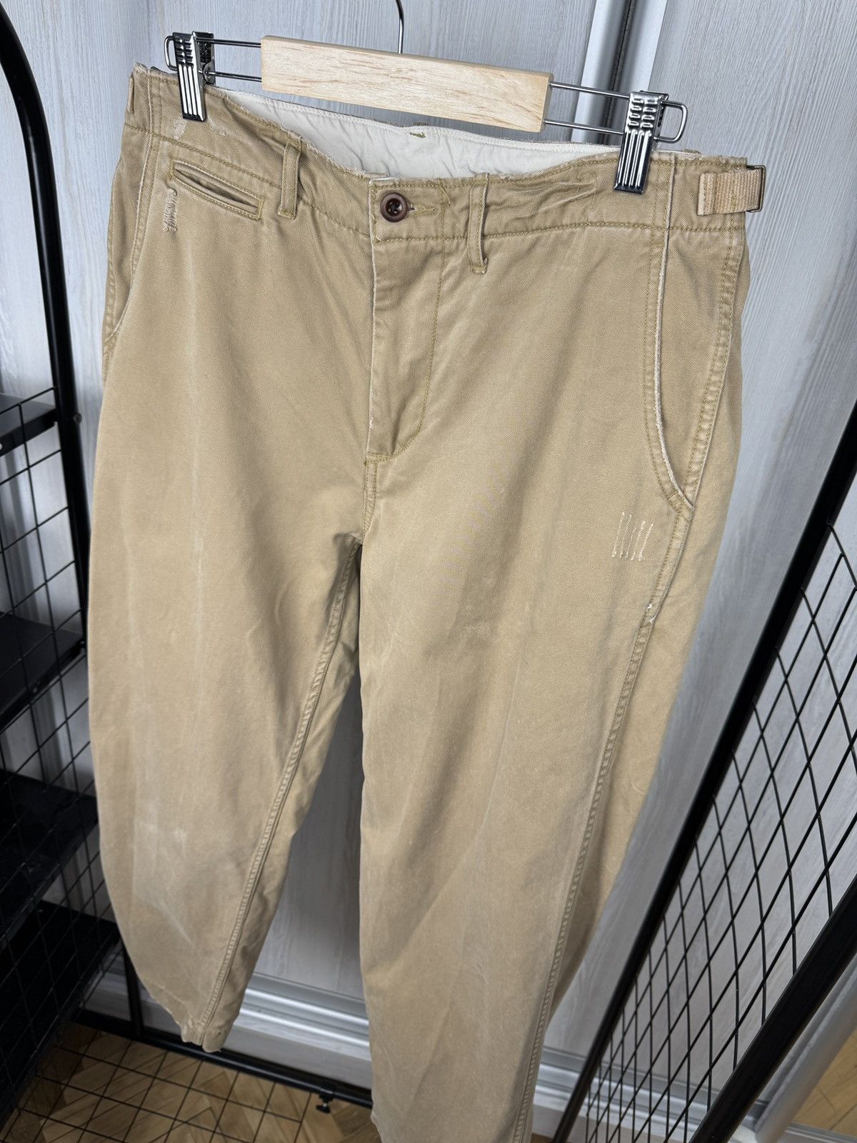 Polo Ralph Lauren Polo Ralph Lauren 67-RL-1T202 Distressed Military Chinos Size US 33 - 5 Thumbnail