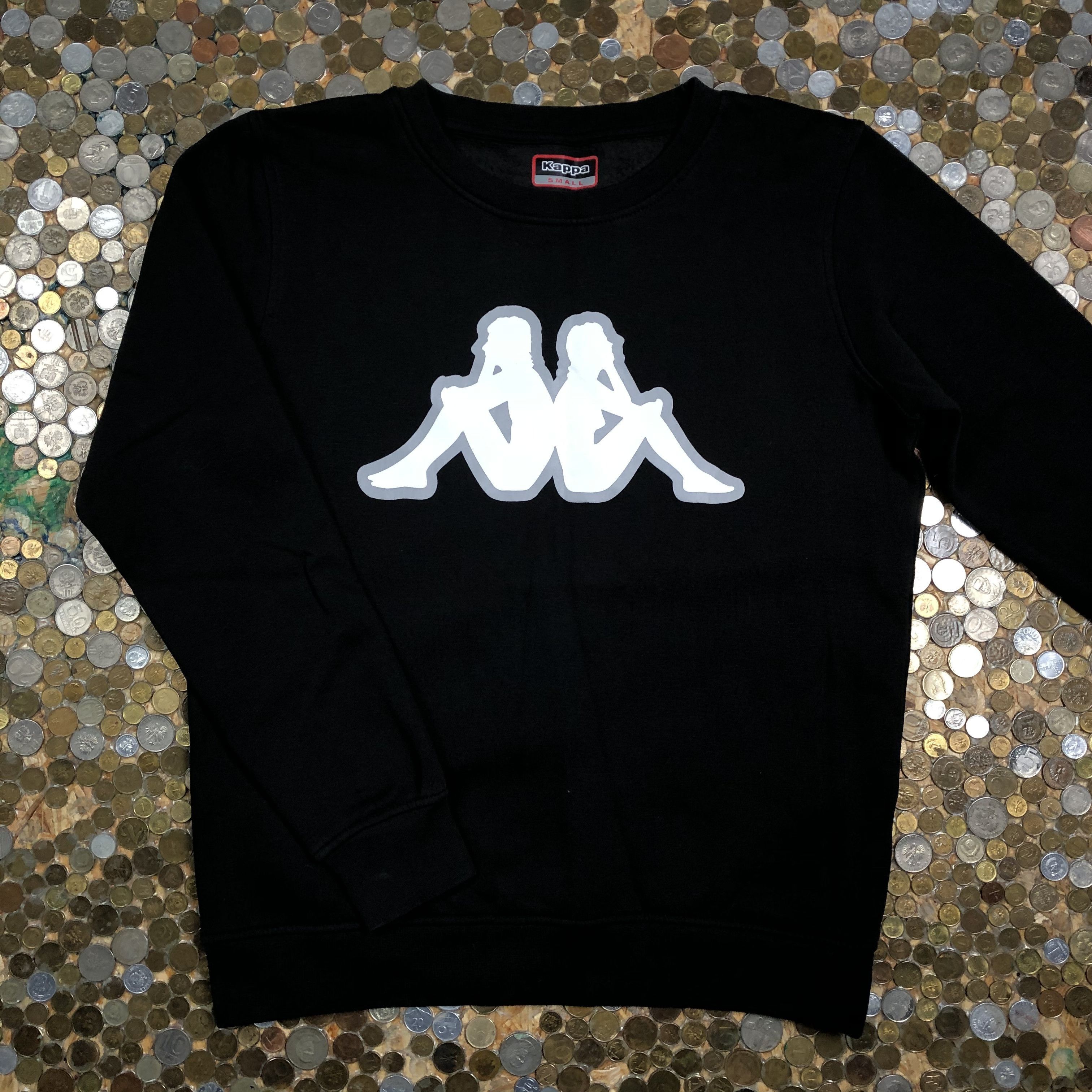 Kappa Kappa Crewneck with big logo 90's Size US S / EU 44-46 / 1 - 1 Thumbnail