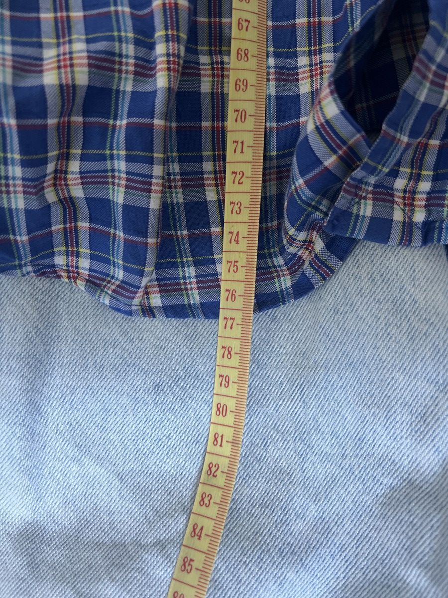 Polo Ralph Lauren Vintage Polo Ralph Lauren Checkered Shirt Blue | Size M Size US M / EU 48-50 / 2 - 7 Thumbnail