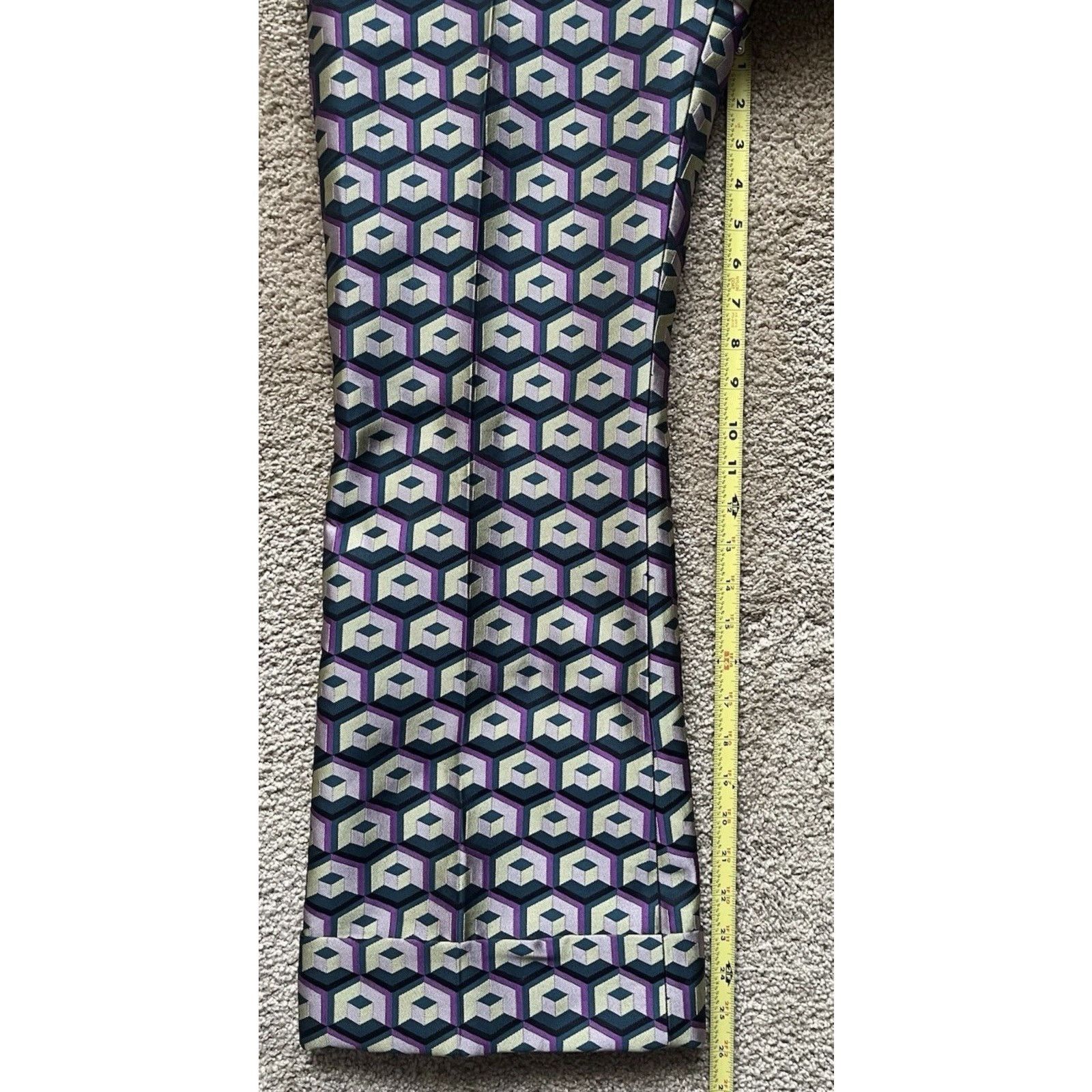 La DoubleJ La Double J Hendrix Pants Trousers Cubi Verdi Polyester S Size 27" / US 4 / IT 40 - 5 Thumbnail
